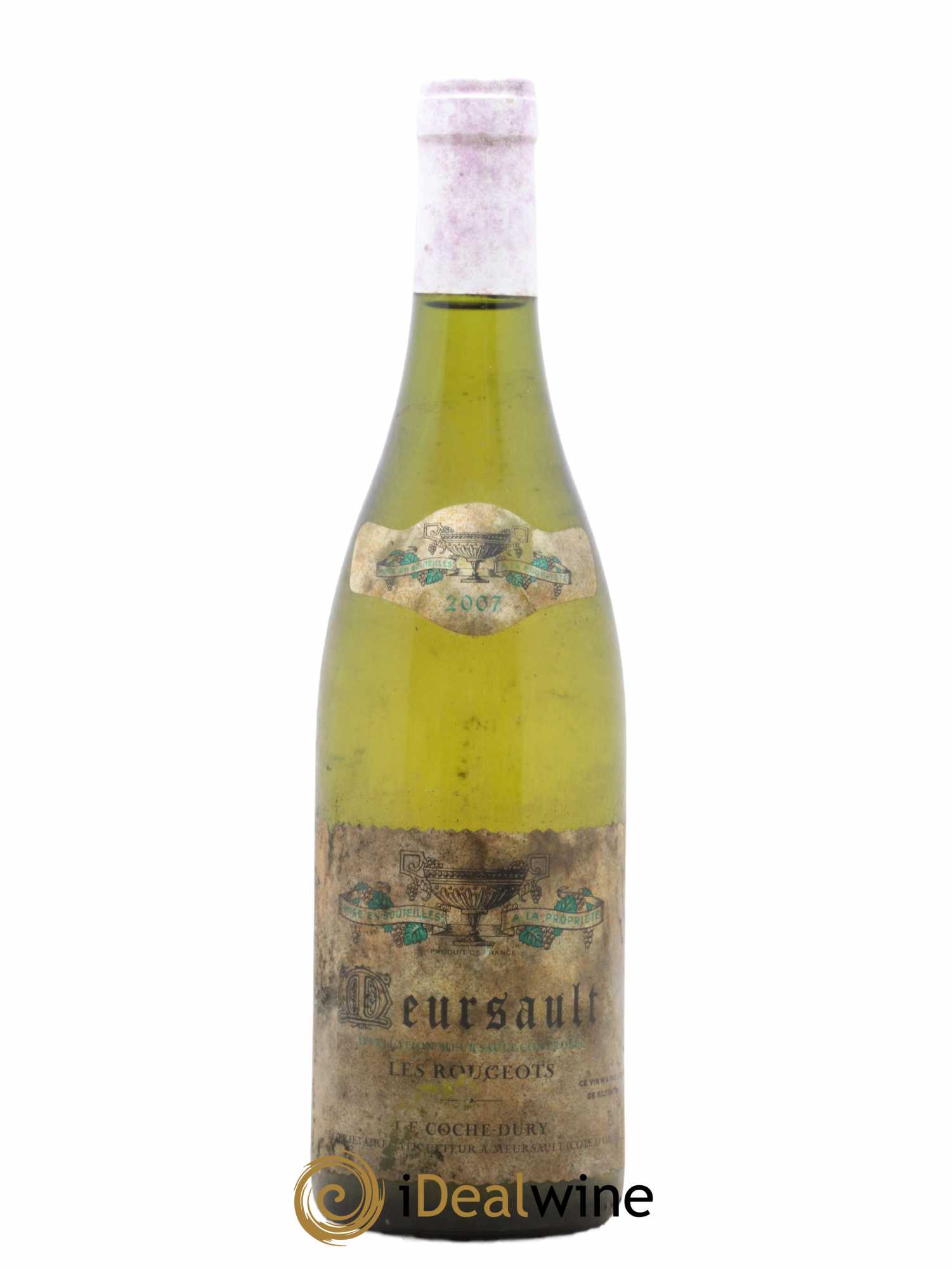 Meursault Les Rougeots Coche Dury (Domaine) 2007 - Lot de 1 bouteille - 0