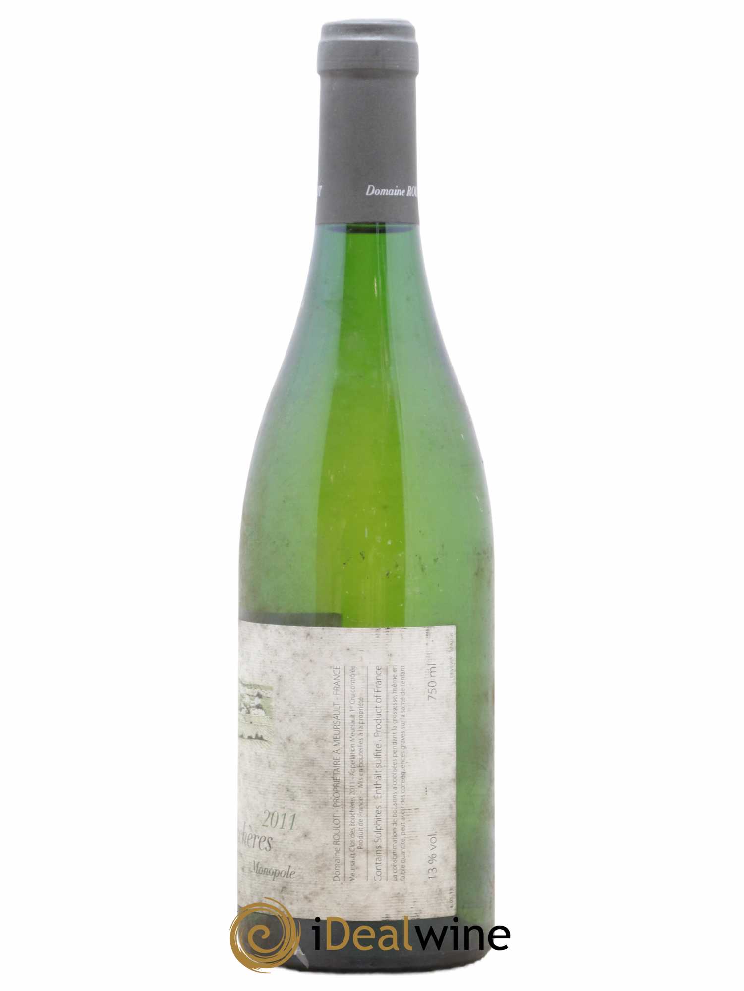 Meursault 1er Cru Les Bouchères Roulot (Domaine) 2011 - Lot de 1 bouteille - 1