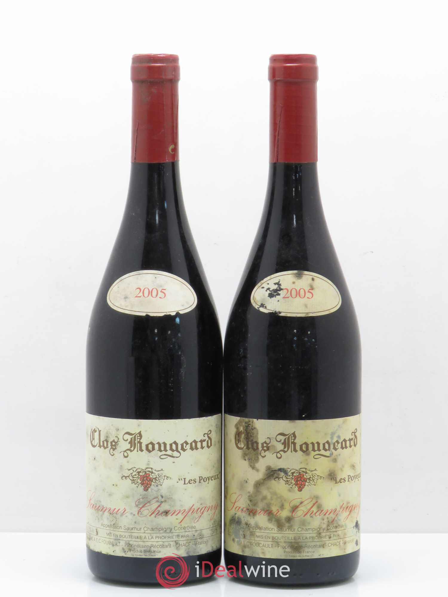 Saumur-Champigny Les Poyeux Clos Rougeard 2005 - Lot de 2 bouteilles - 0