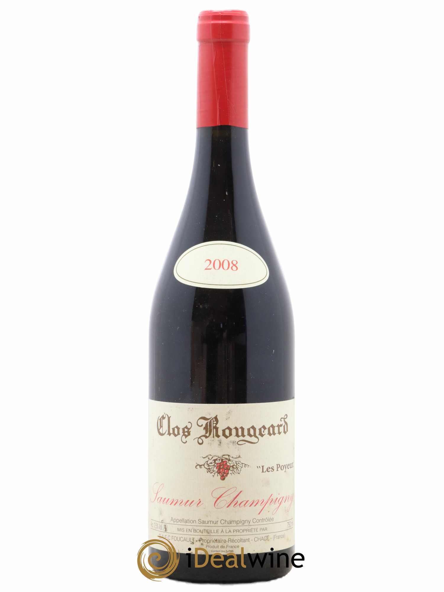 Saumur-Champigny Les Poyeux Clos Rougeard 2008 - Lot de 1 bouteille - 0
