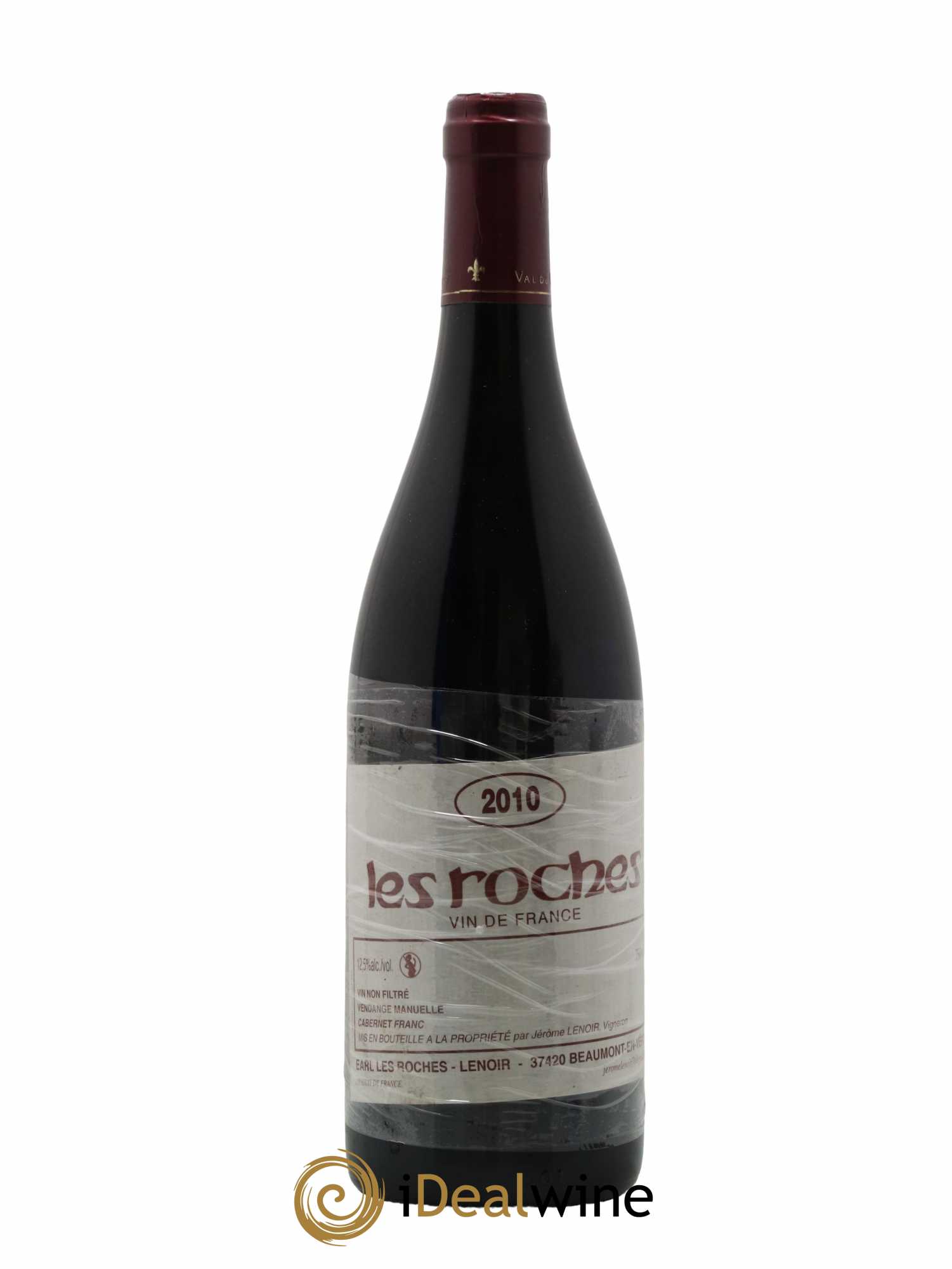 Vin de France Les Roches Lenoir (Domaine) 2010 - Lot de 1 bouteille - 0