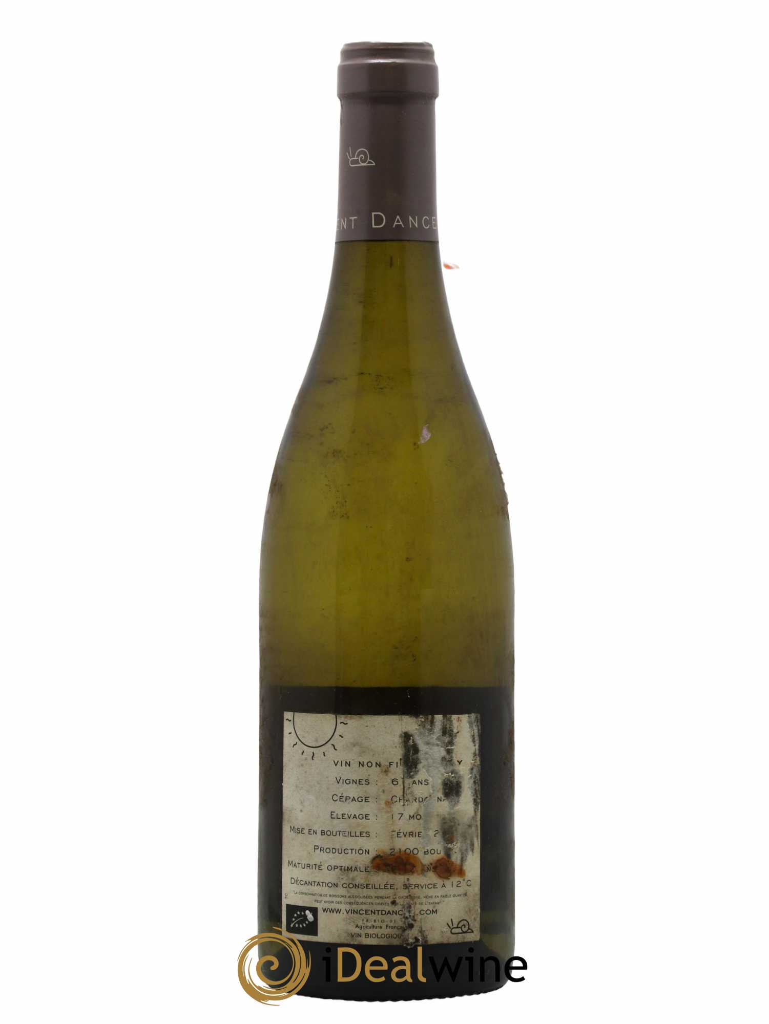 Chassagne-Montrachet 1er Cru (Morgeot) Tête du Clos Vincent Dancer 2014 - Lot de 1 bouteille - 1