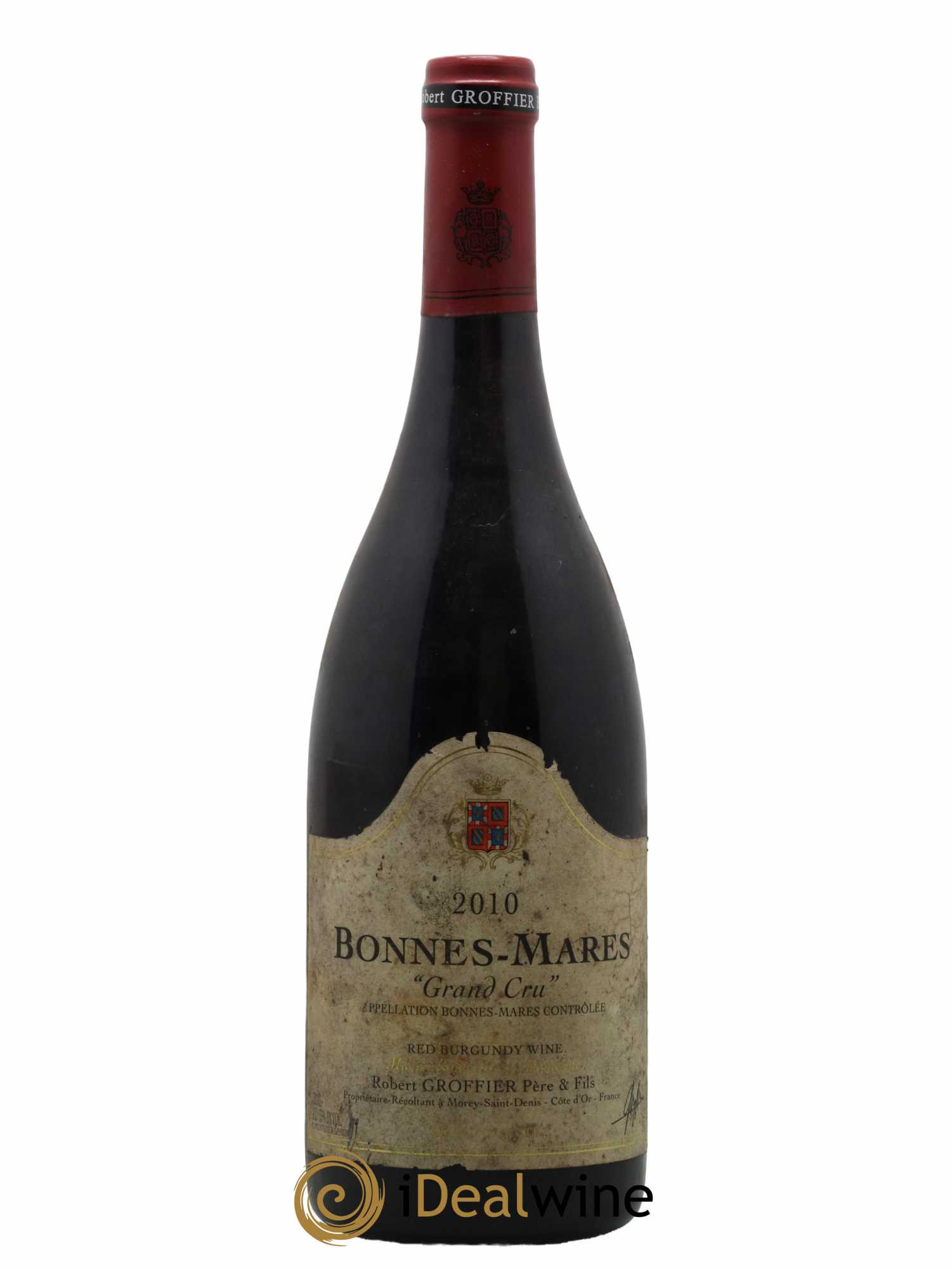 Bonnes-Mares Grand Cru Robert Groffier Père & Fils (Domaine) 2010 - Lot de 1 bouteille - 0