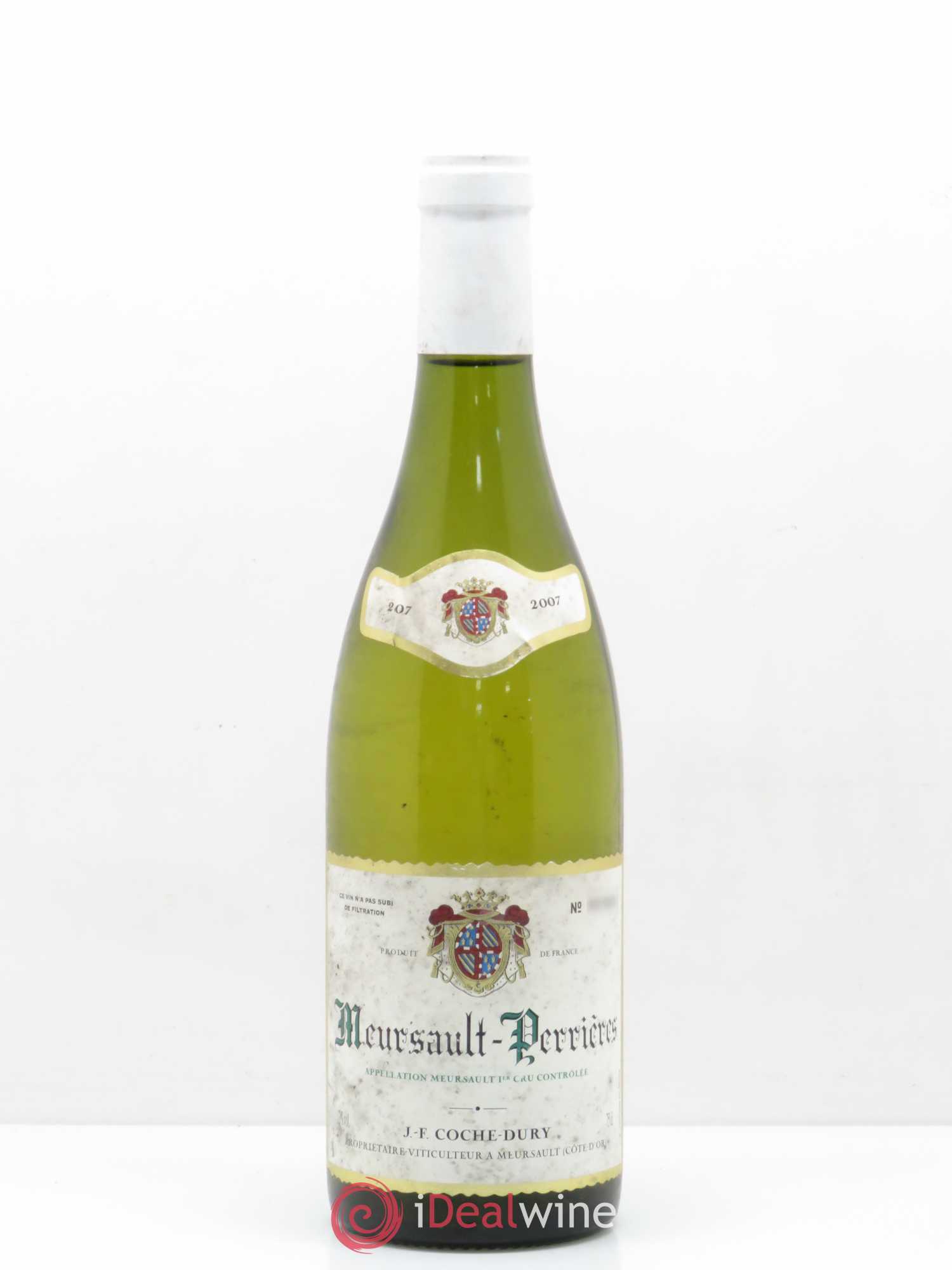 Meursault 1er Cru Perrières Coche Dury (Domaine) 2007 - Lot de 1 bouteille - 0