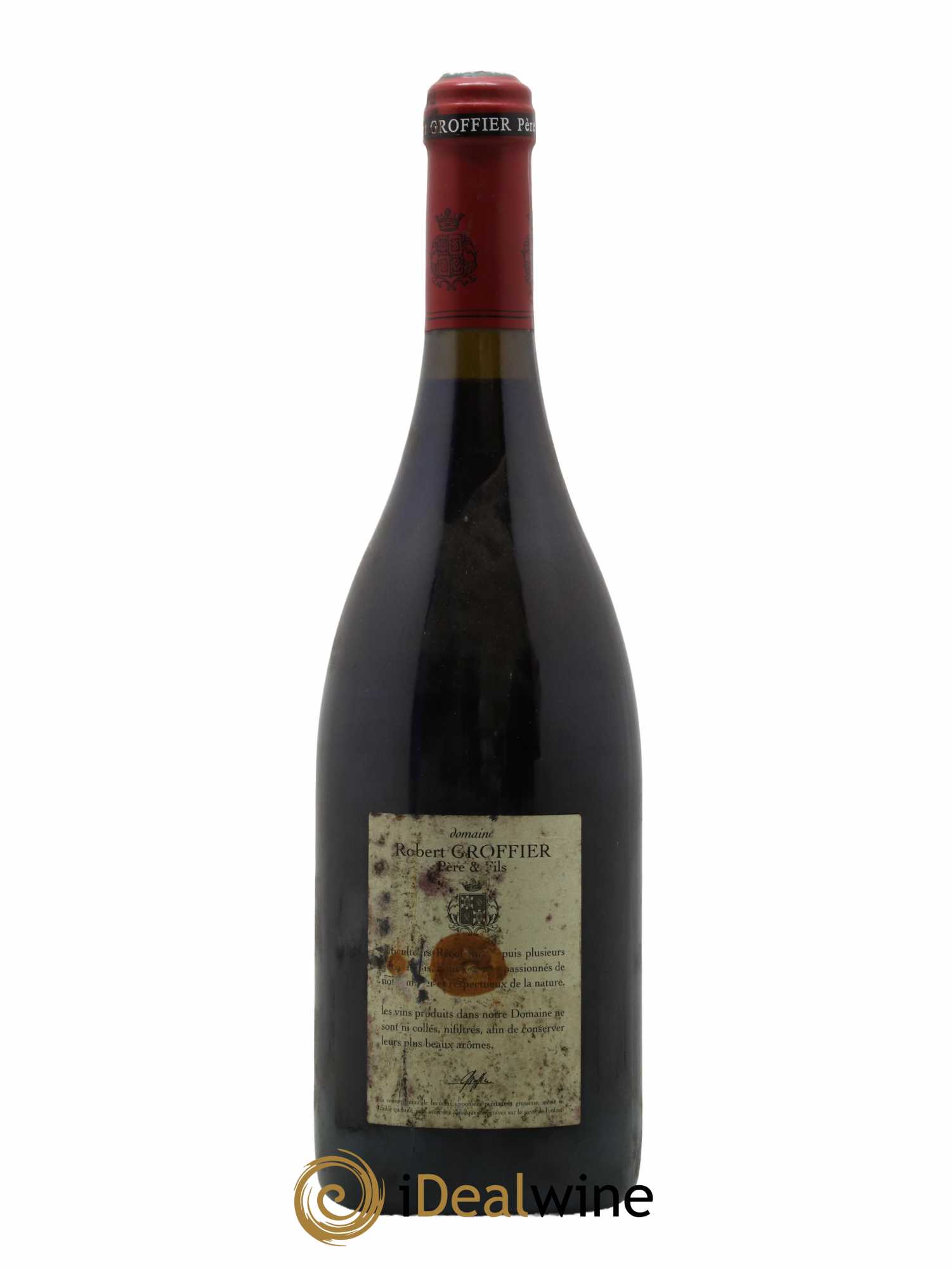 Bonnes-Mares Grand Cru Robert Groffier Père & Fils (Domaine) 2012 - Lot de 1 bouteille - 1