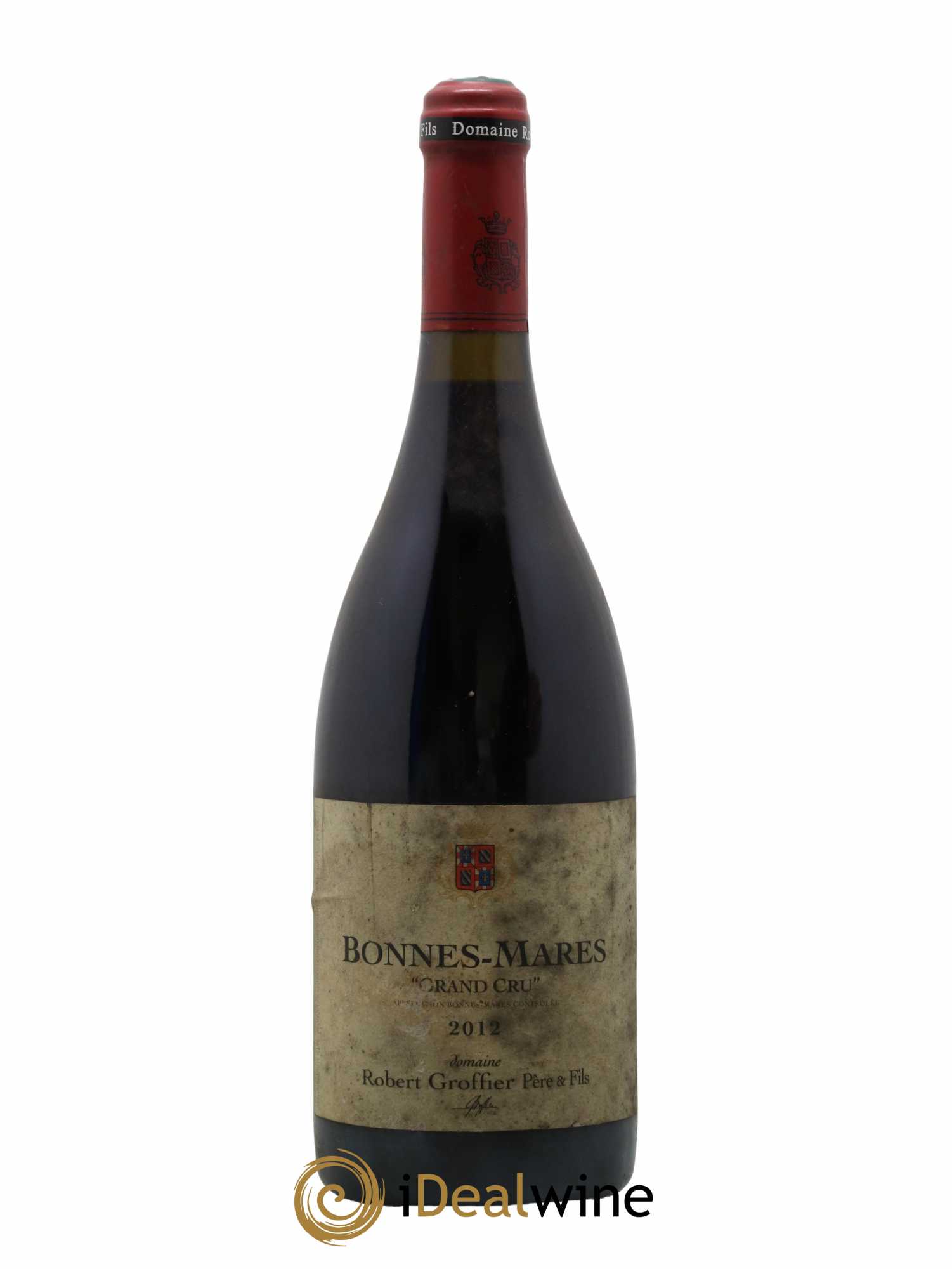 Bonnes-Mares Grand Cru Robert Groffier Père & Fils (Domaine) 2012 - Lot de 1 bouteille - 0