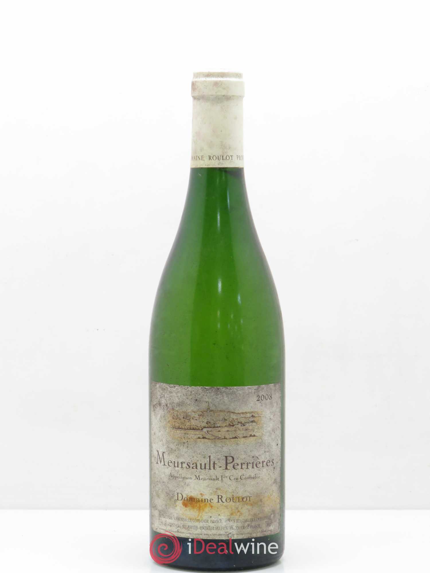 Meursault 1er Cru Perrières Roulot (Domaine) 2008 - Lot de 1 bouteille - 0