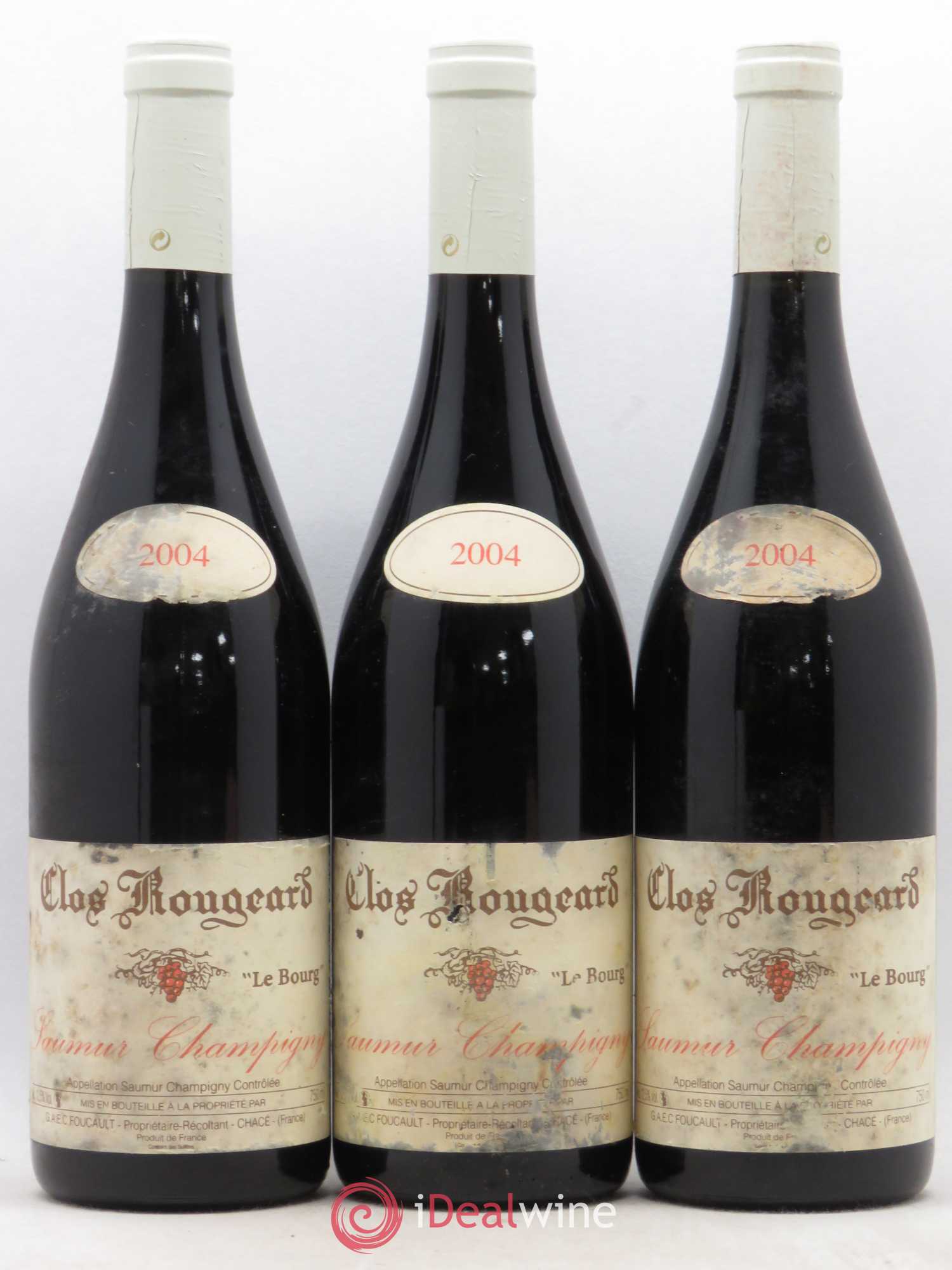 Saumur-Champigny Le Bourg Clos Rougeard 2004 - Lot de 3 bouteilles - 0