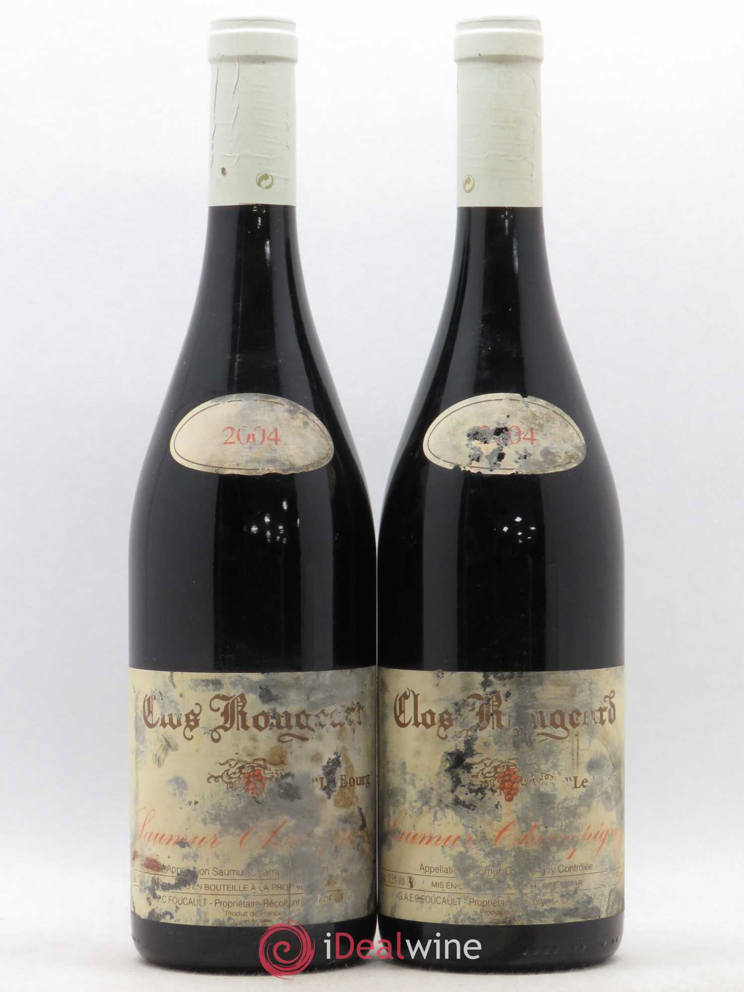 Saumur-Champigny Le Bourg Clos Rougeard 2004 - Lot de 2 bouteilles - 0