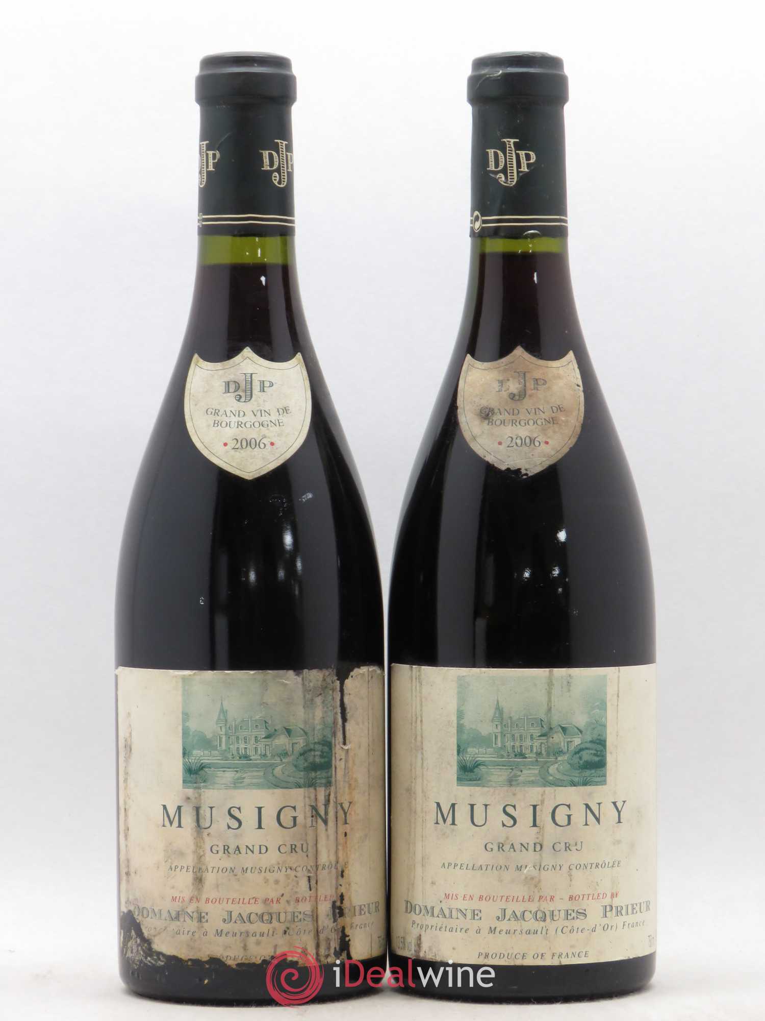 Musigny Grand Cru Jacques Prieur (Domaine) 2006 - Lot de 2 bouteilles - 0