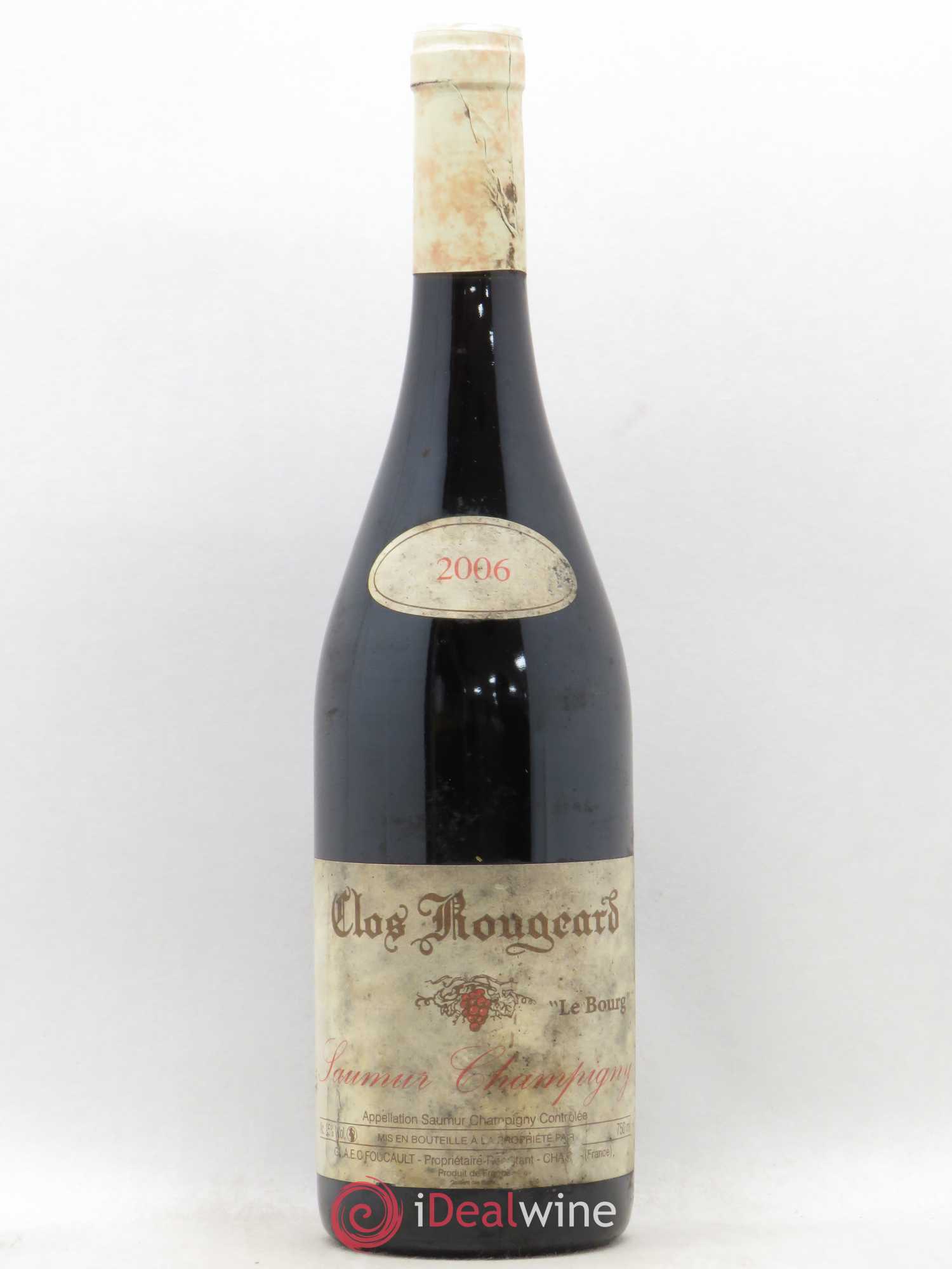 Saumur-Champigny Le Bourg Clos Rougeard 2006 - Lot de 1 bouteille - 0