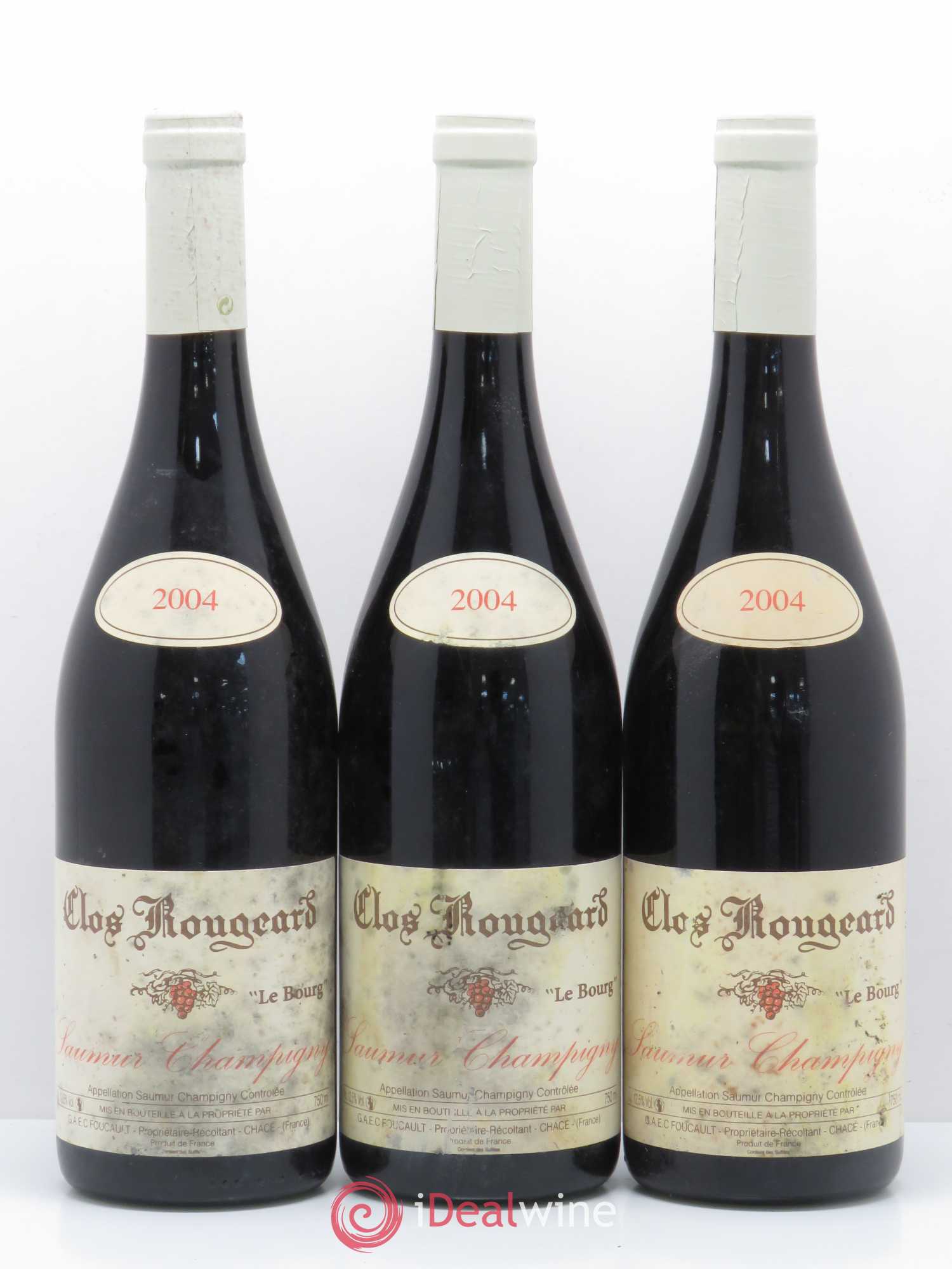 Saumur-Champigny Le Bourg Clos Rougeard 2004 - Lot de 3 bouteilles - 0