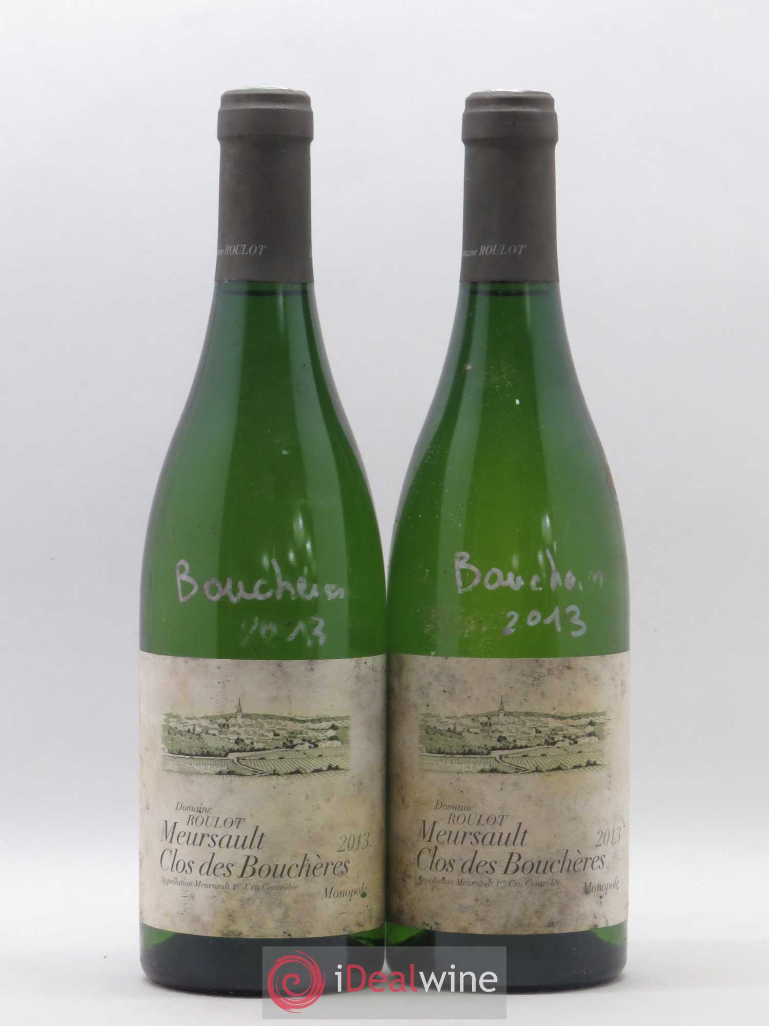 Meursault 1er Cru Clos des Bouchères Roulot (Domaine) 2013 - Lot de 2 bouteilles - 0