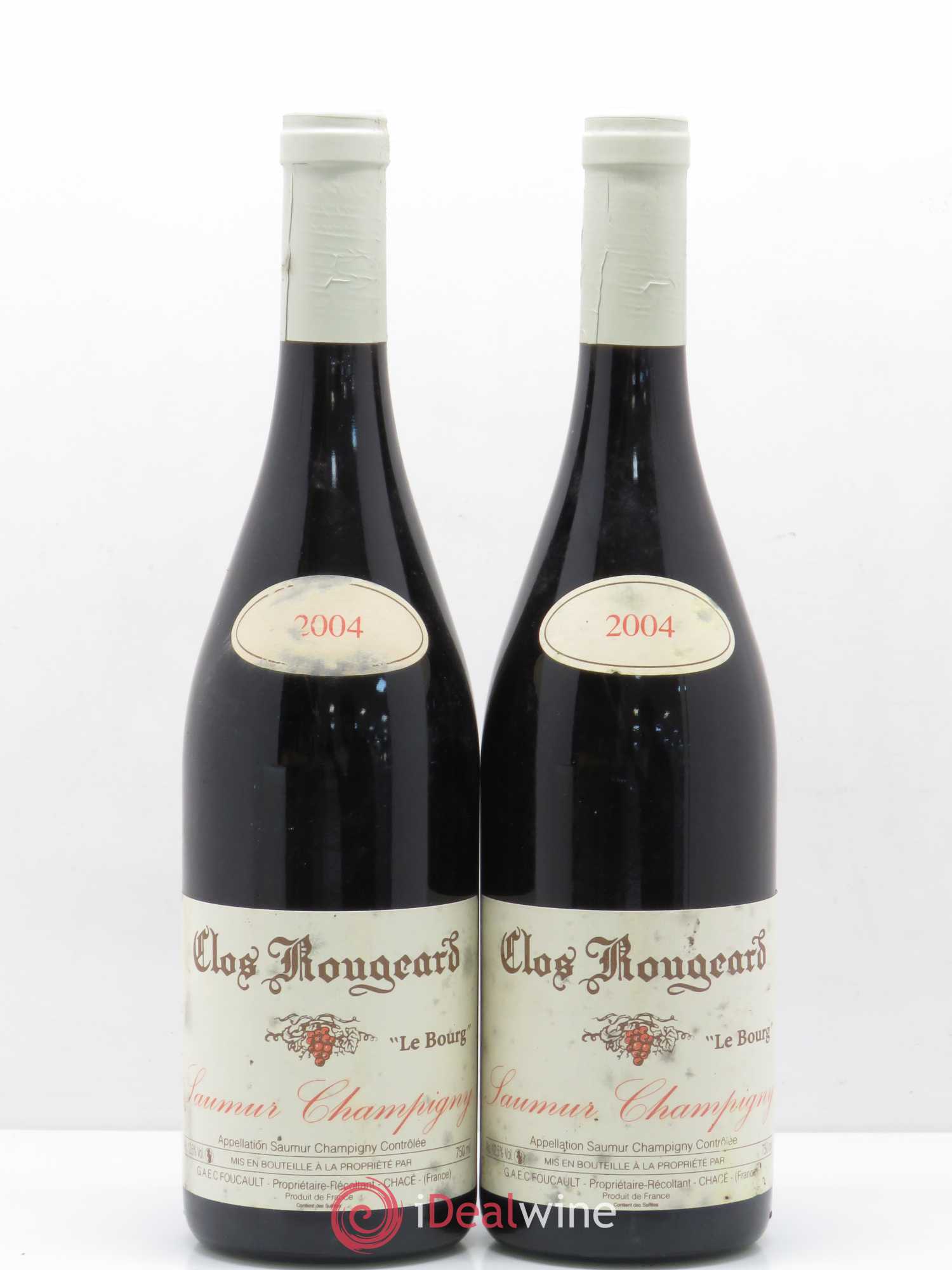 Saumur-Champigny Le Bourg Clos Rougeard 2004 - Lot de 2 bouteilles - 0