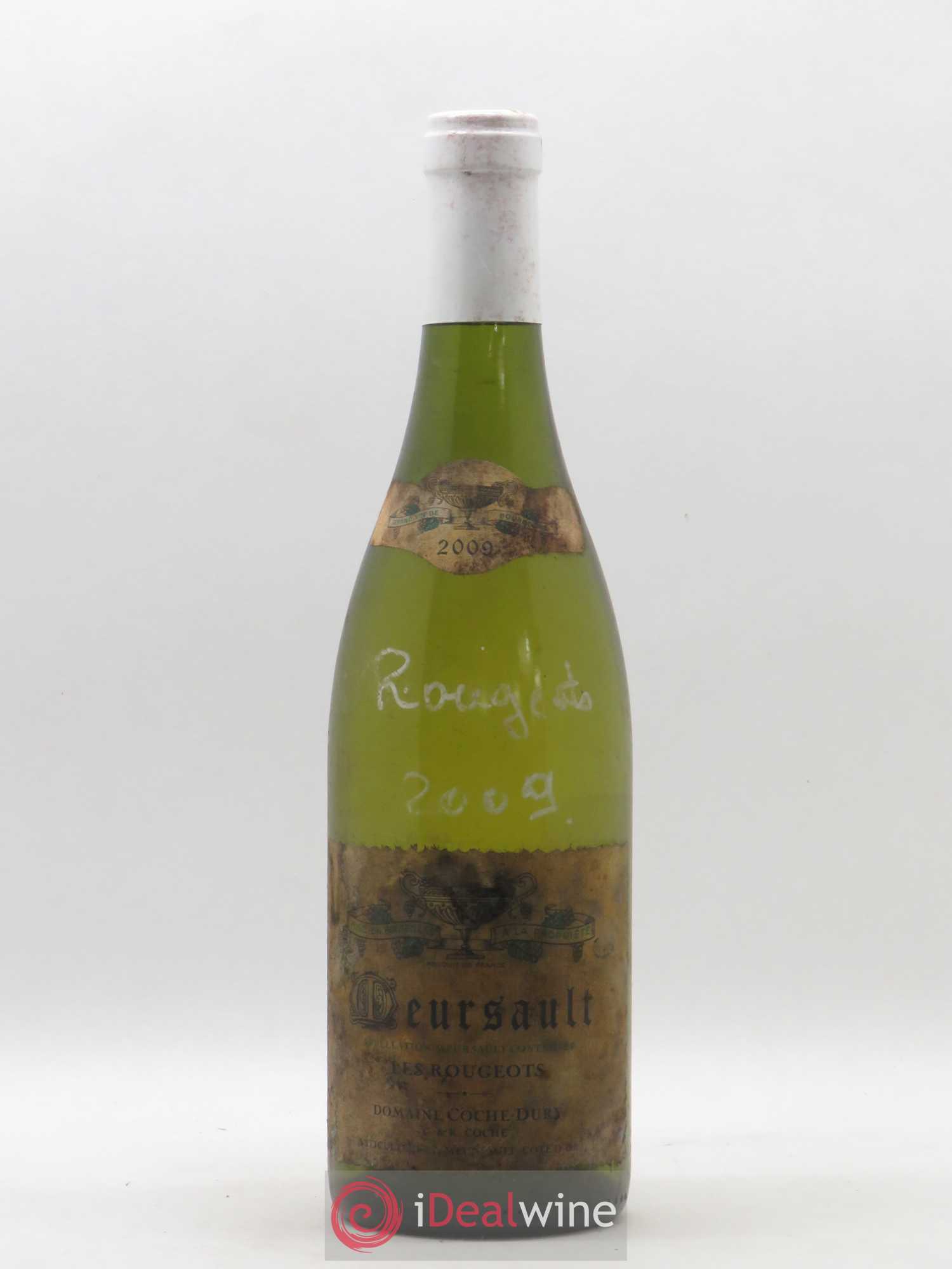 Meursault Les Rougeots Coche Dury (Domaine) 2009 - Lot de 1 bouteille - 0