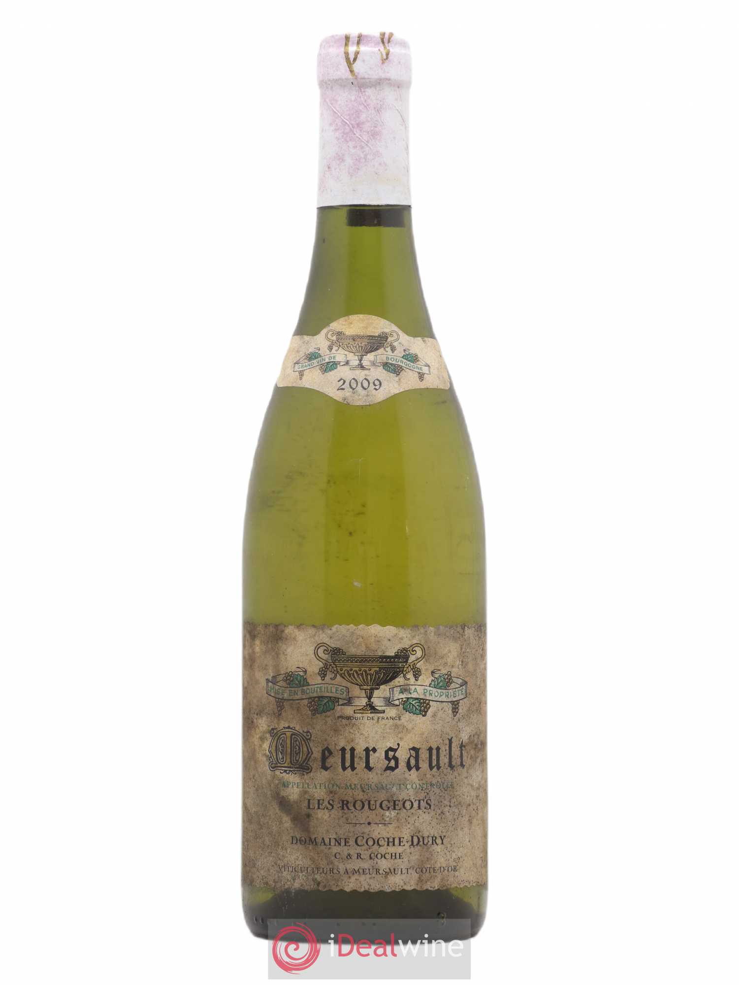 Meursault Les Rougeots Coche Dury (Domaine) 2009 - Lot de 1 bouteille - 0