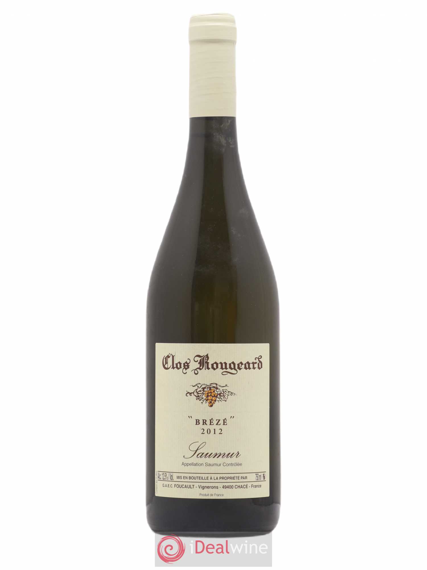 Saumur Brézé Clos Rougeard 2012 - Lot de 1 bouteille - 0