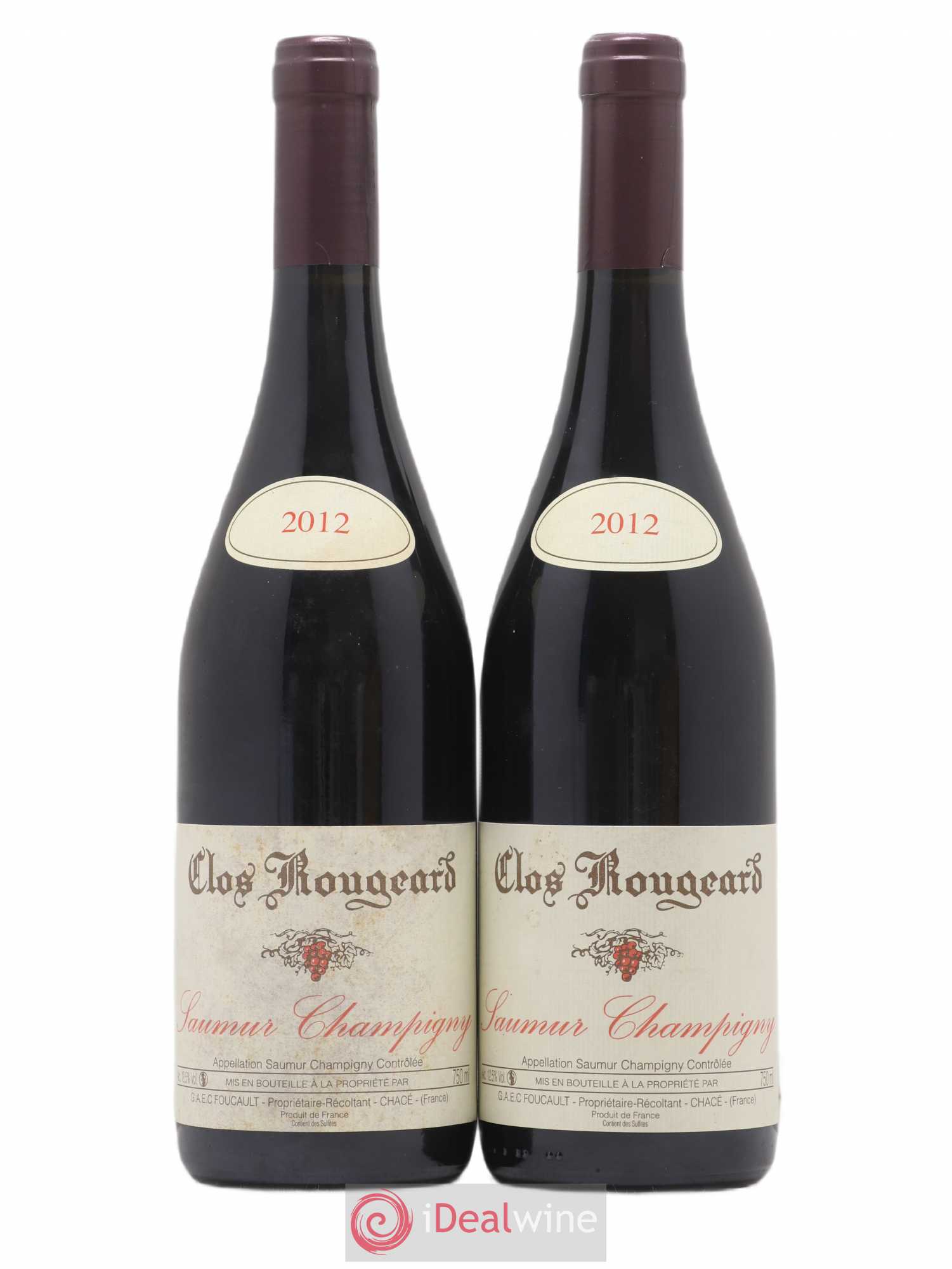 Saumur-Champigny Clos Rougeard 2012 - Posten von 2 Flaschen - 0