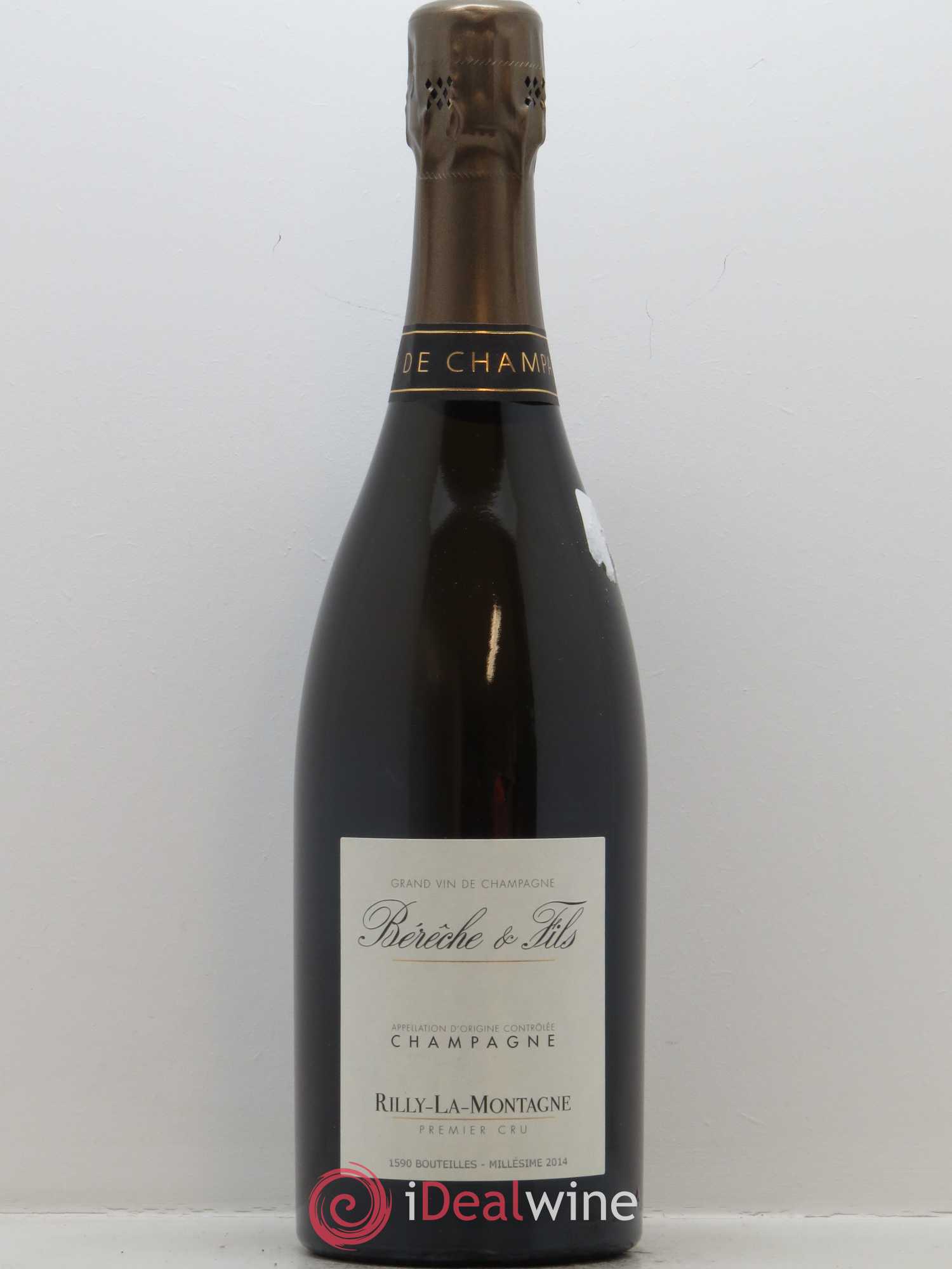 Rilly-La-Montagne 1er Cru Extra-Brut Bérêche et Fils 2014 - Lot de 1 bouteille - 0