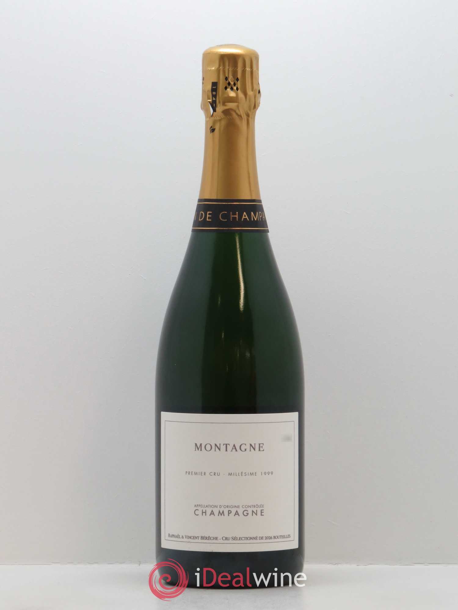 Rilly-La-Montagne 1er Cru Extra-Brut Bérêche et Fils 1999 - Lot de 1 bouteille - 0