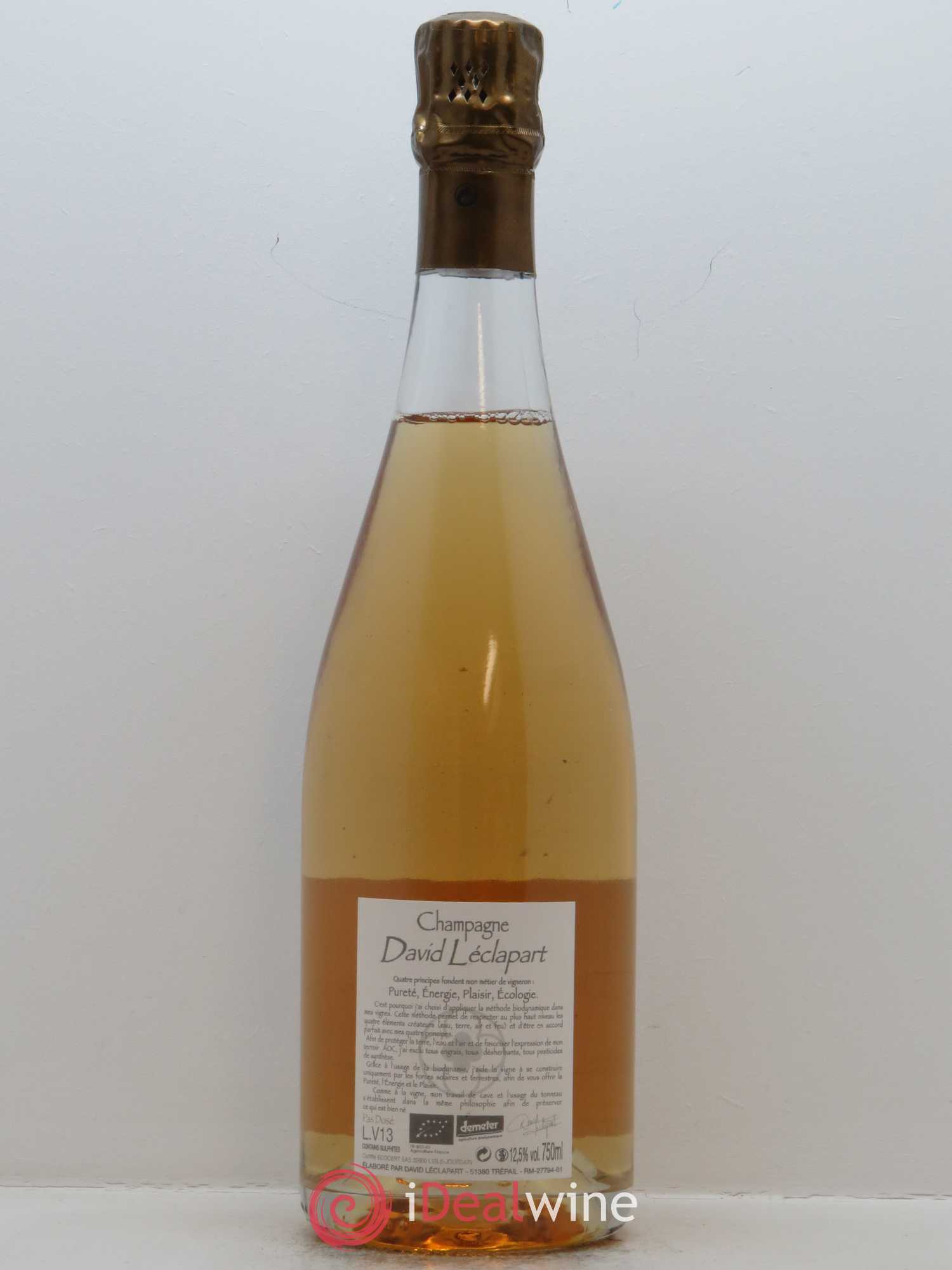 L'Astre Blanc de Noirs Extra-Brut David Leclapart - Lot de 1 bouteille - 1
