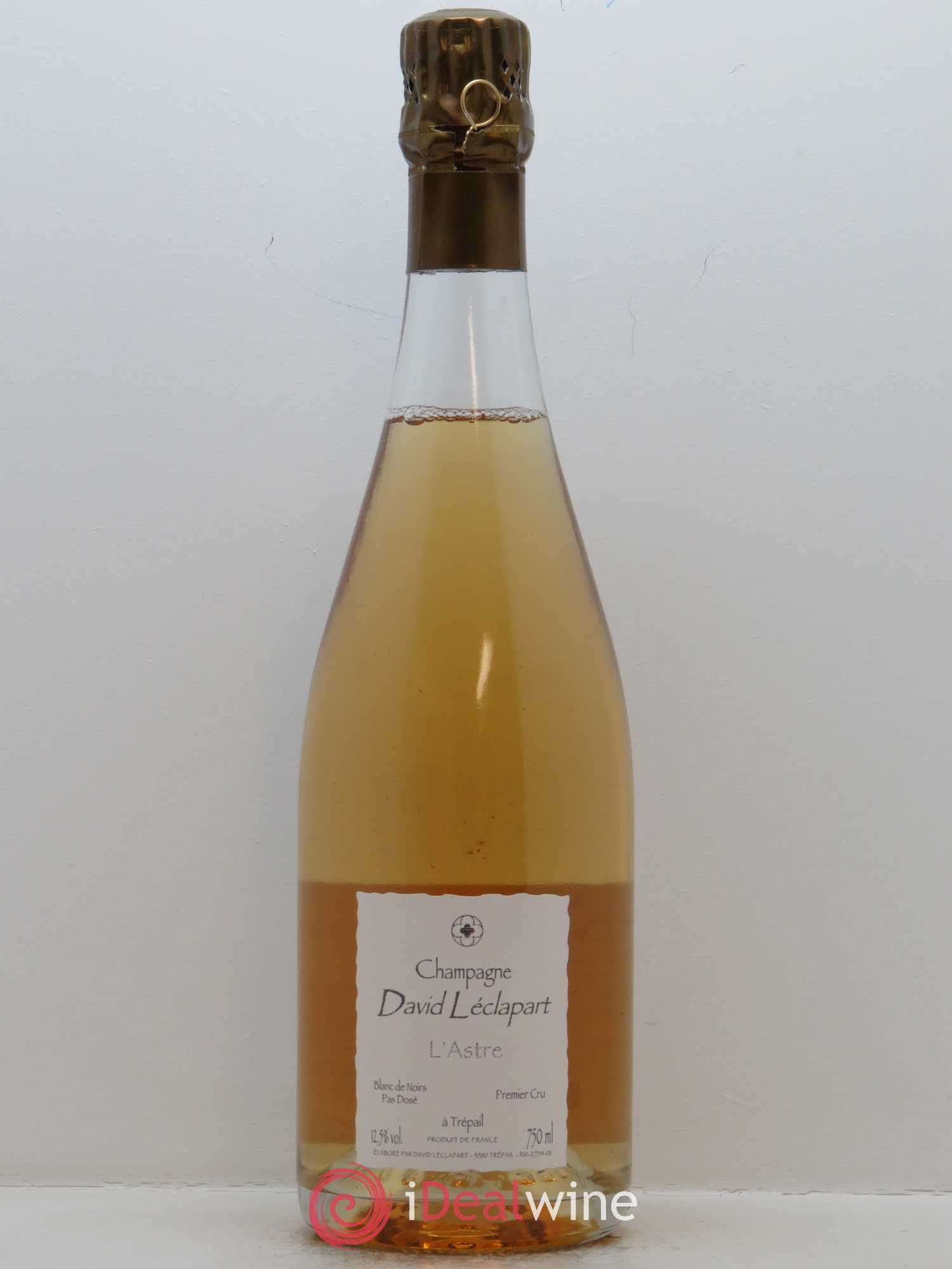 L'Astre Blanc de Noirs Extra-Brut David Leclapart - Lot de 1 bouteille - 0