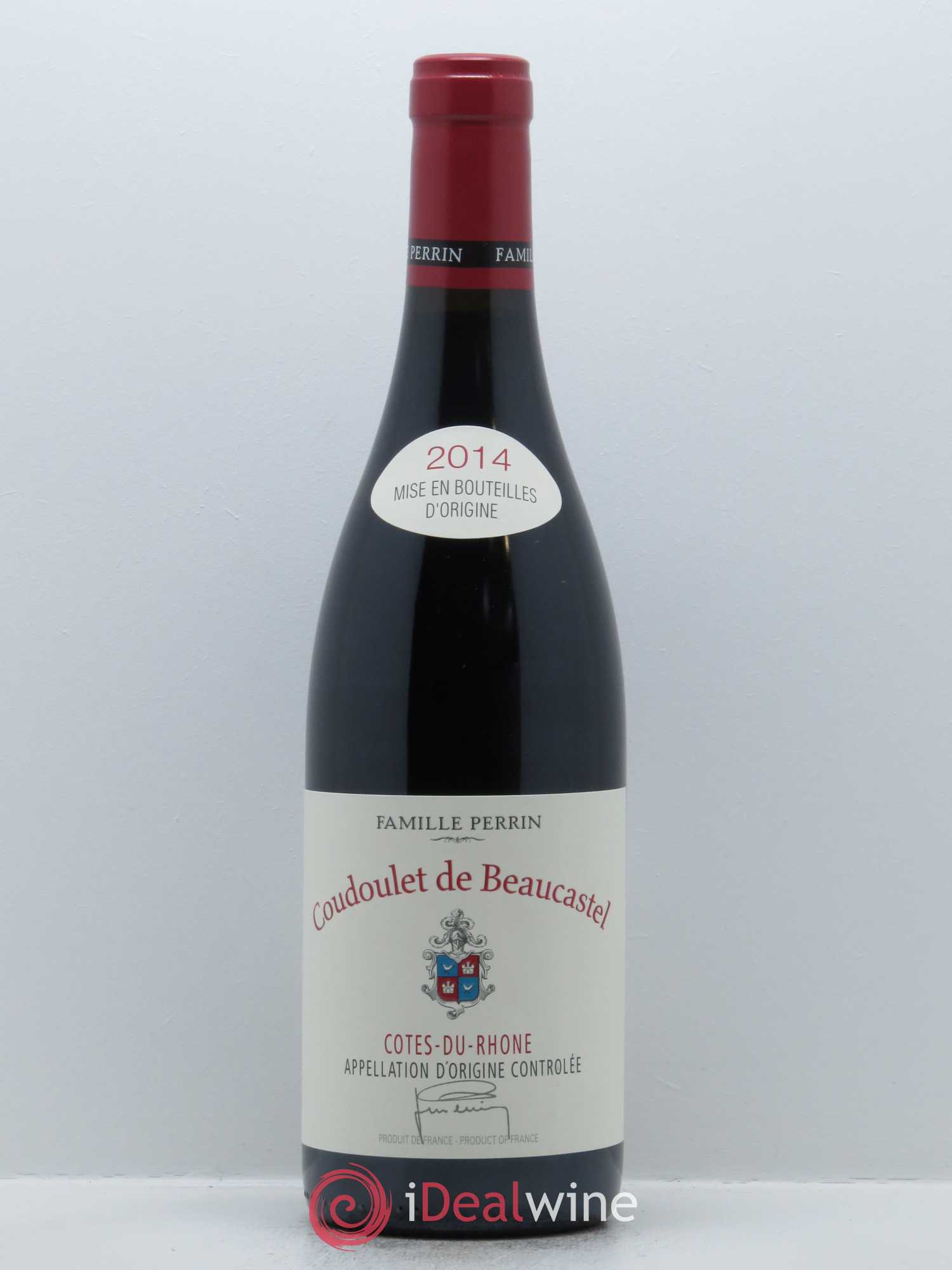 Côtes-du-Rhône Coudoulet de Beaucastel Famille Perrin 2014 - Lot de 1 bouteille - 0
