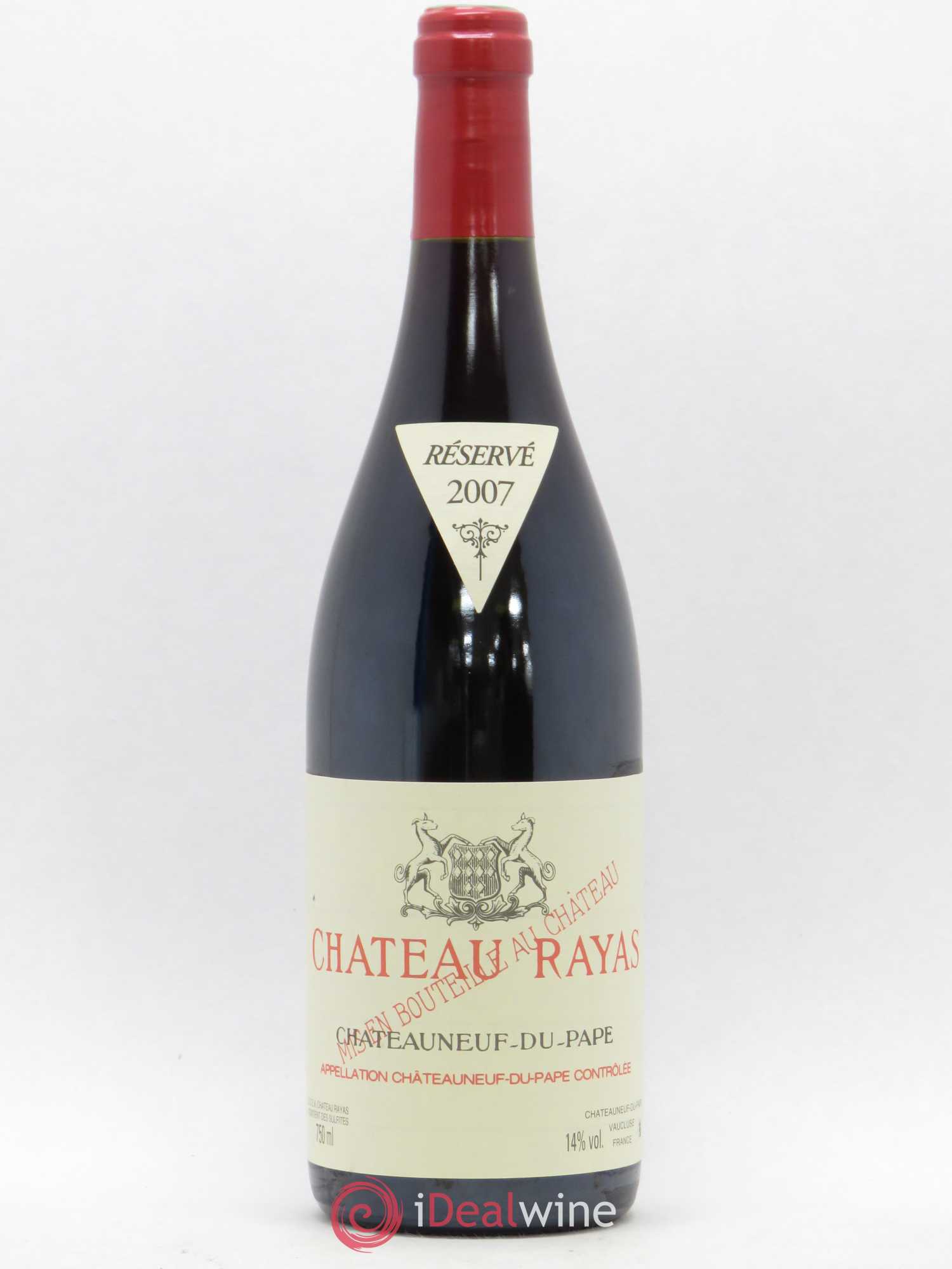 Châteauneuf-du-Pape Château Rayas Emmanuel Reynaud 2007 - Lot de 1 bouteille - 0