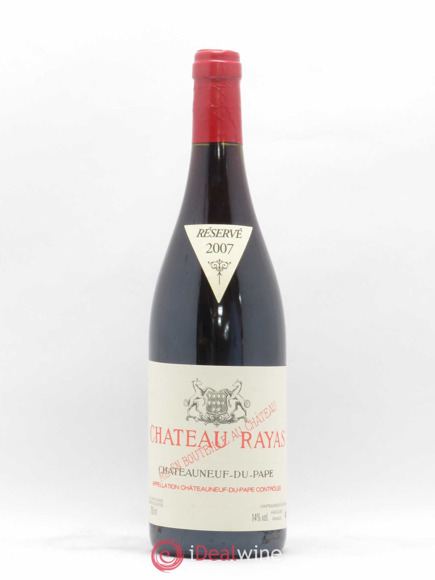 Châteauneuf-du-Pape Château Rayas Emmanuel Reynaud 2007 - Lot de 1 bouteille - 0