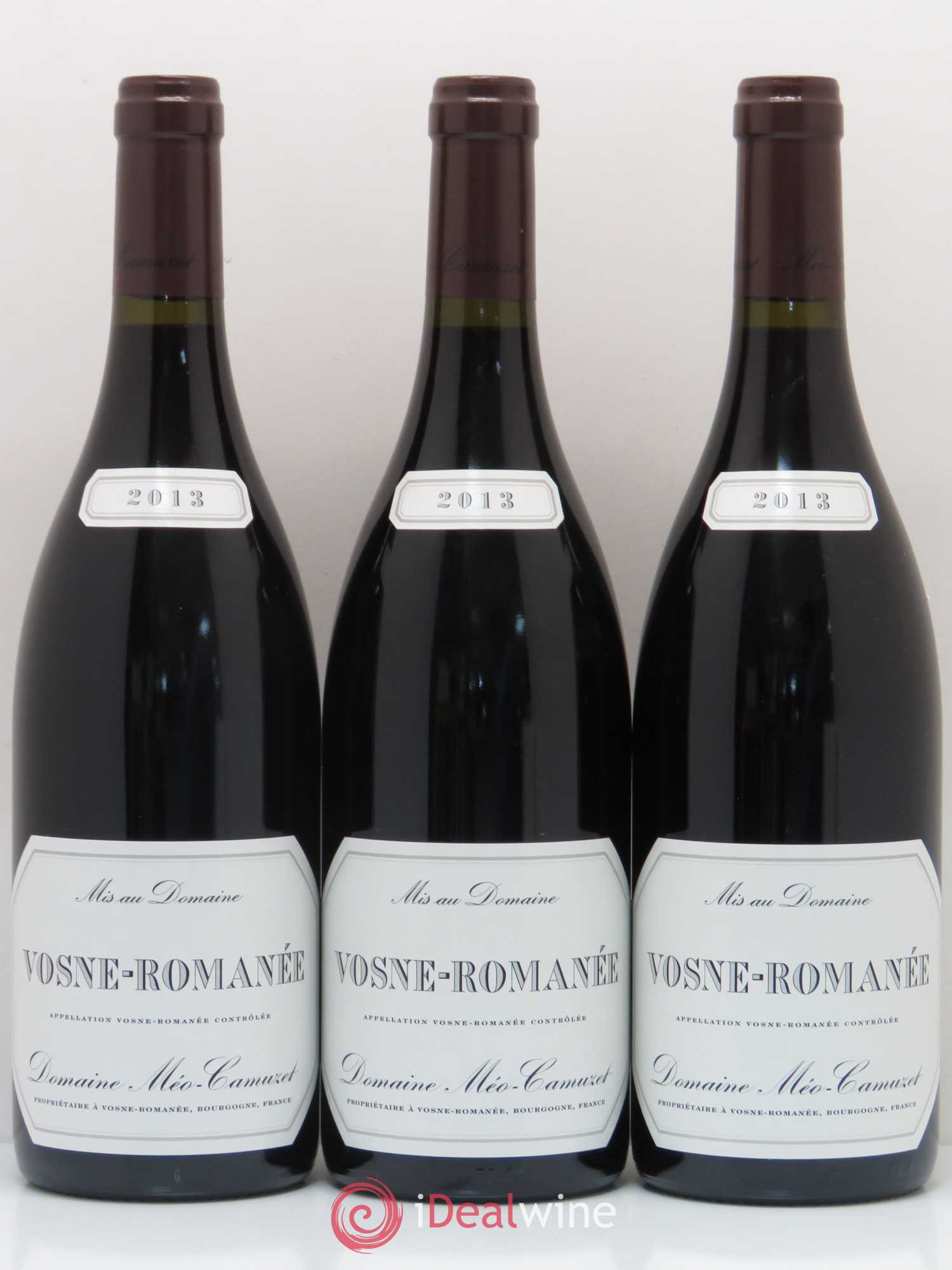 Vosne-Romanée Méo-Camuzet (Domaine) (sans prix de réserve) 2013 - Lot de 3 bouteilles - 0