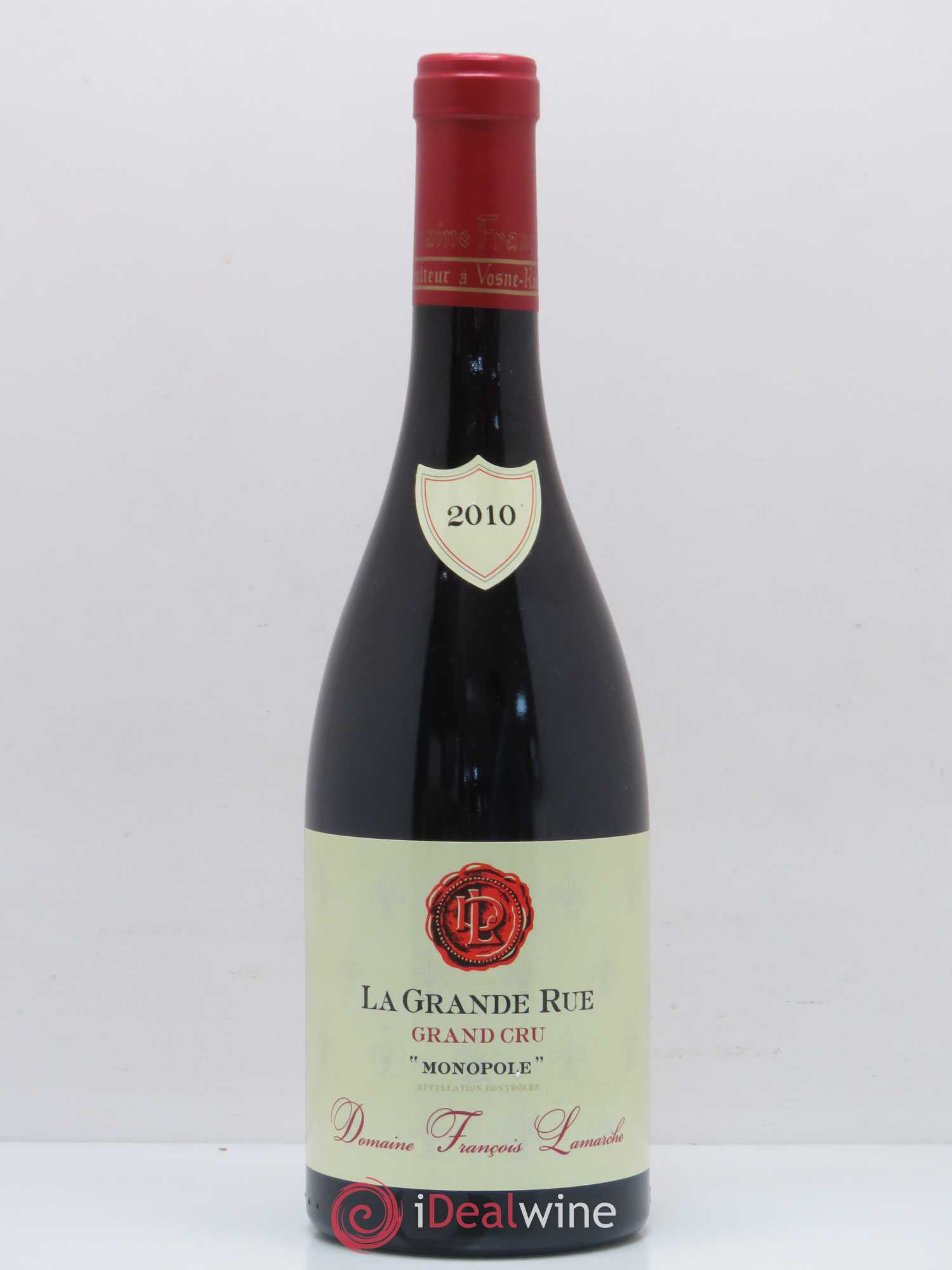 La Grande Rue Grand Cru Lamarche (Domaine) 2010 - Lot de 1 bouteille - 0
