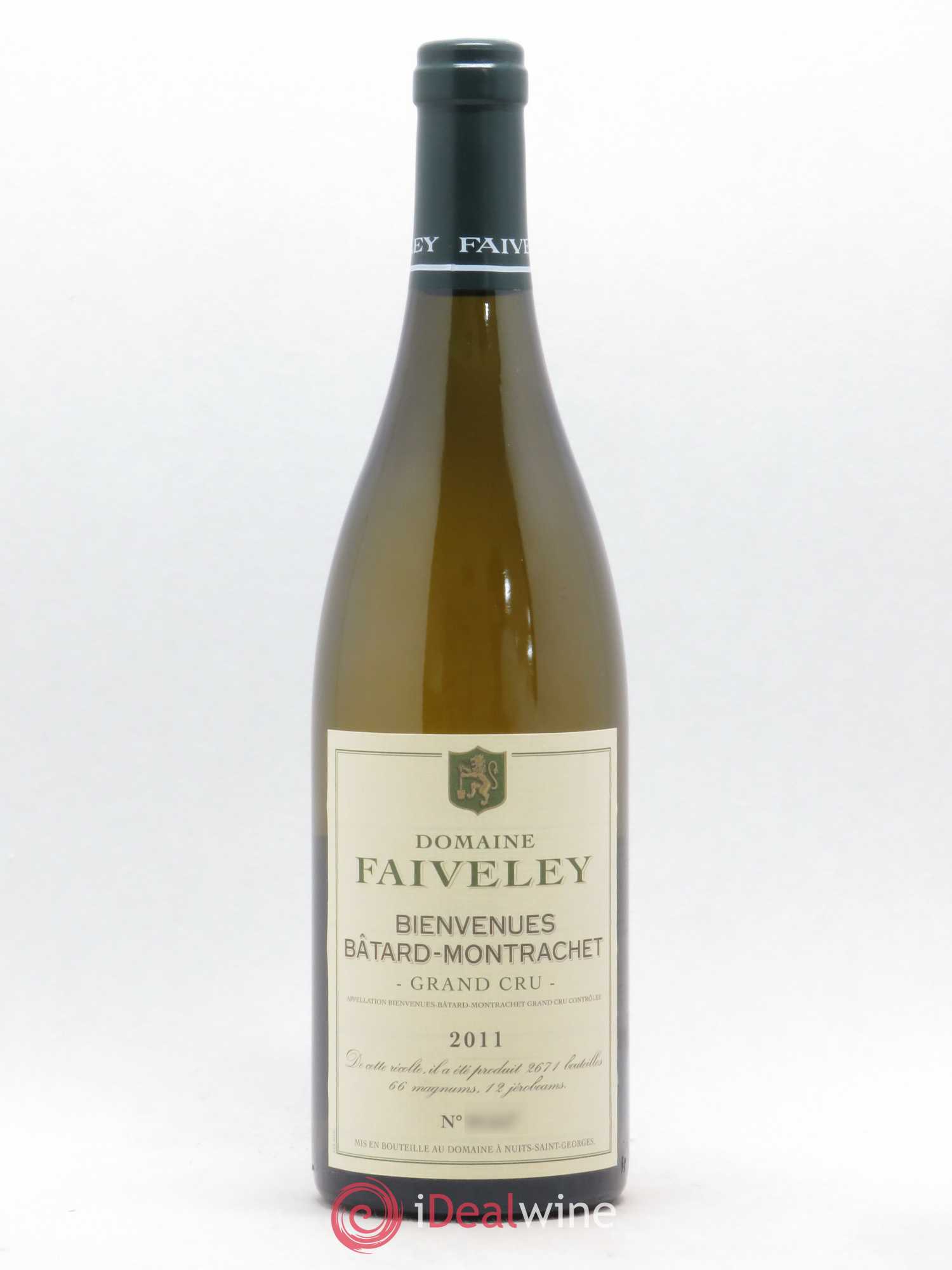 Bienvenues-Bâtard-Montrachet Grand Cru Faiveley 2011 - Lot de 1 bouteille - 0