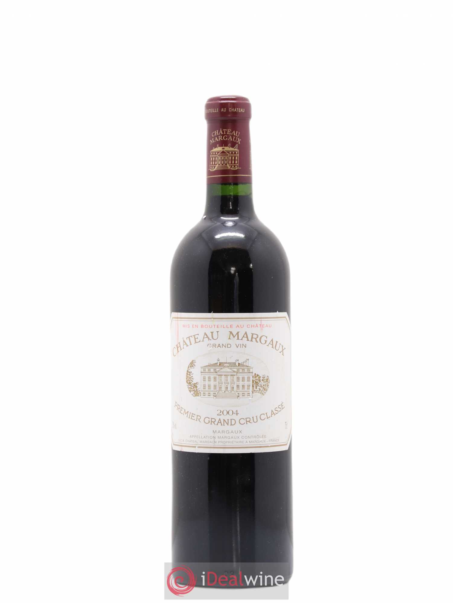 Château Margaux 1er Grand Cru Classé 2004 - Lot de 1 bouteille - 0