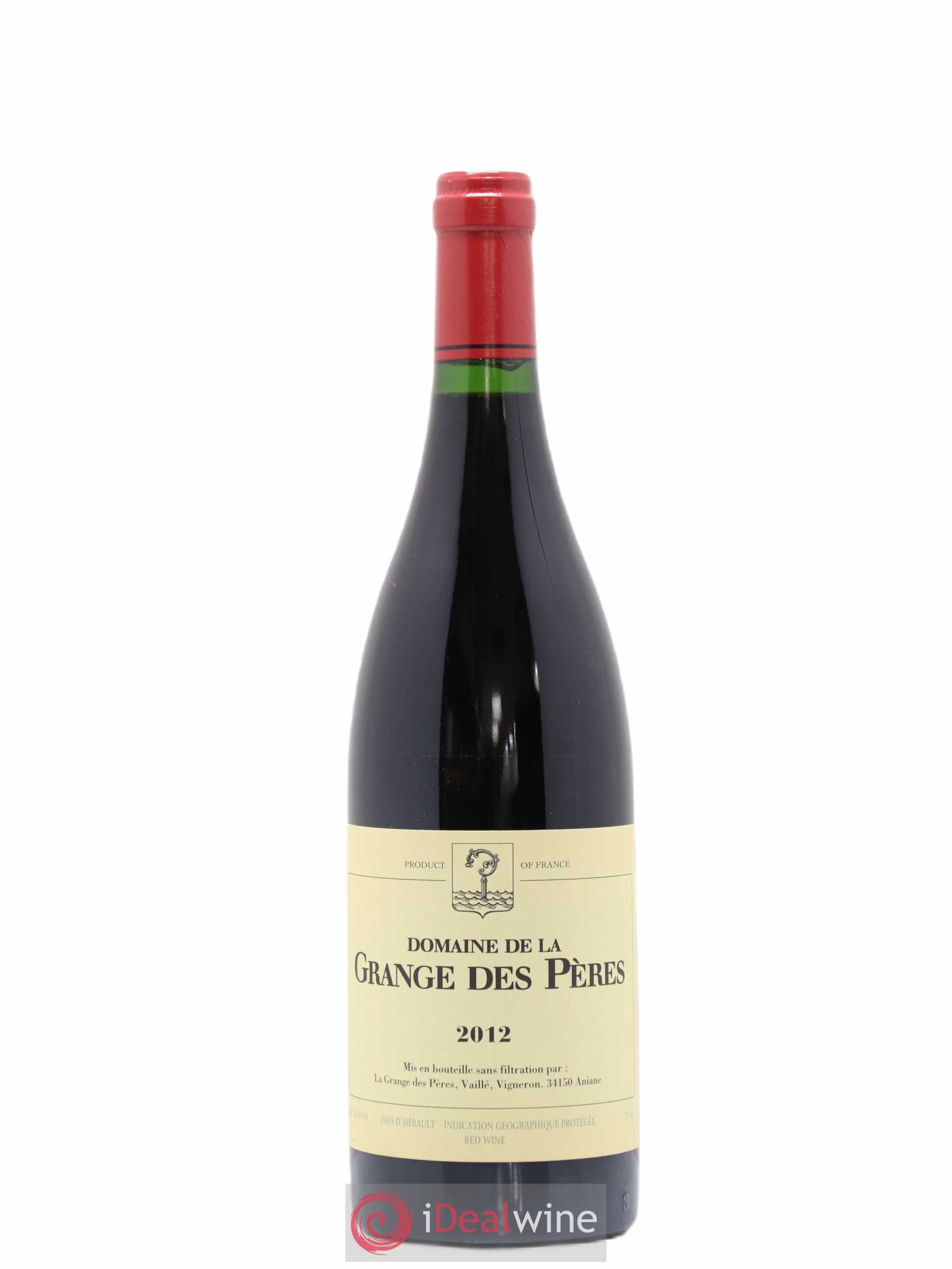 Pays d'Hérault Grange des Pères Laurent Vaillé 2012 - Lot de 1 bouteille - 0