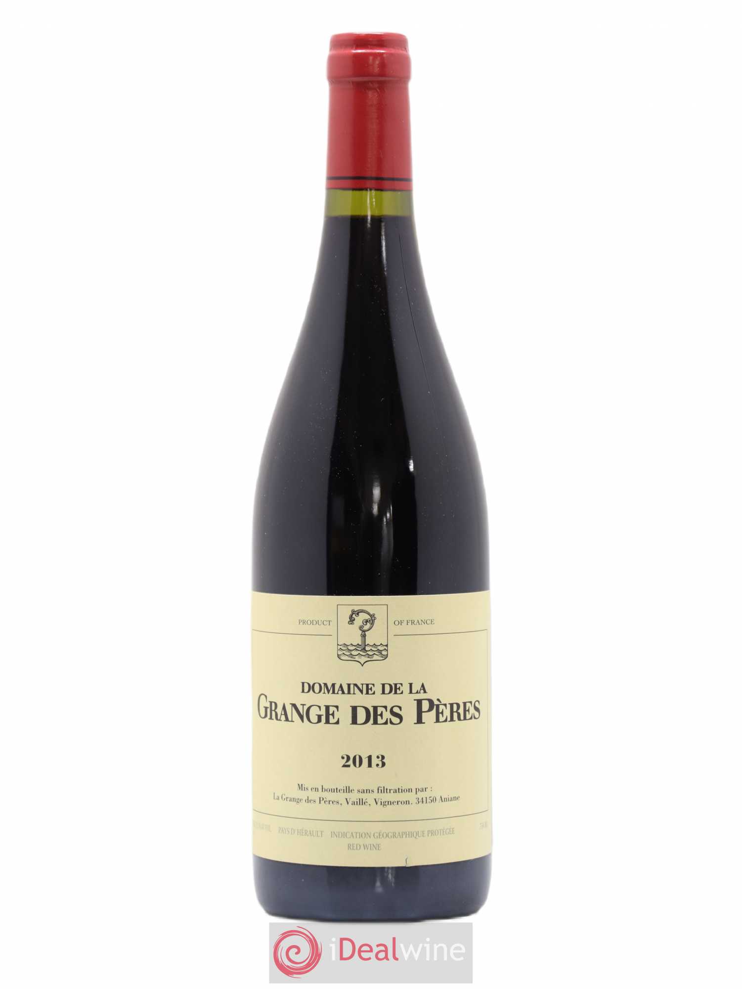 Pays d'Hérault Grange des Pères Laurent Vaillé 2013 - Lot de 1 bouteille - 0