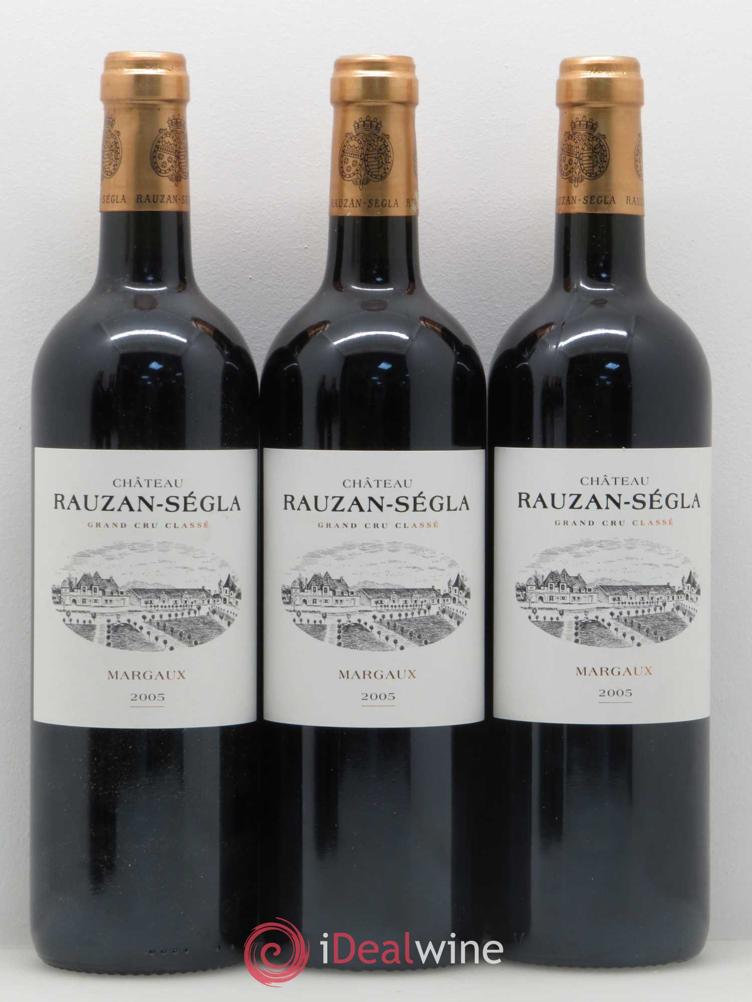 Château Rauzan Ségla Grand Cru Classé 2005 - Lot de 5 bouteilles - 1