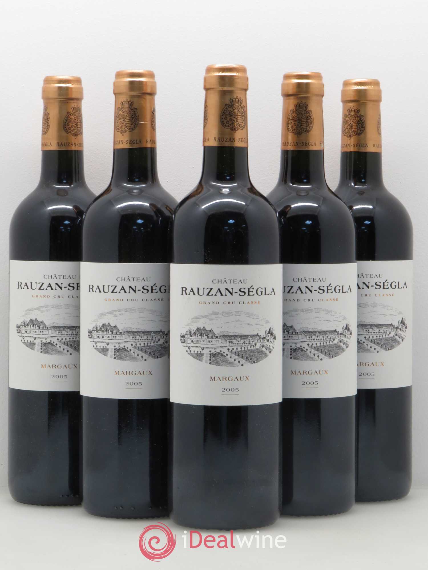 Château Rauzan Ségla Grand Cru Classé 2005 - Lot de 5 bouteilles - 0