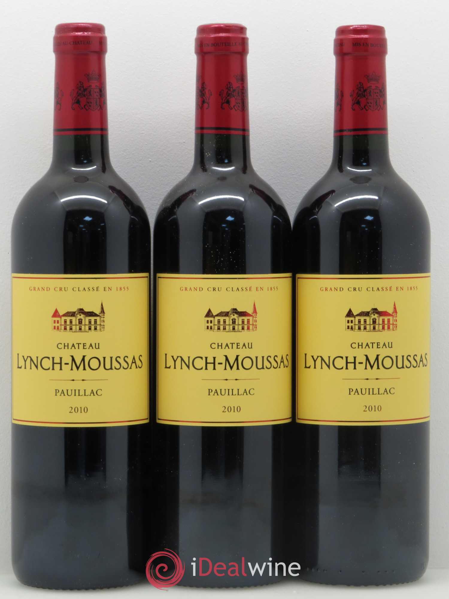 Château Lynch Moussas 5ème Grand Cru Classé 2010 - Lot de 12 bouteilles - 1