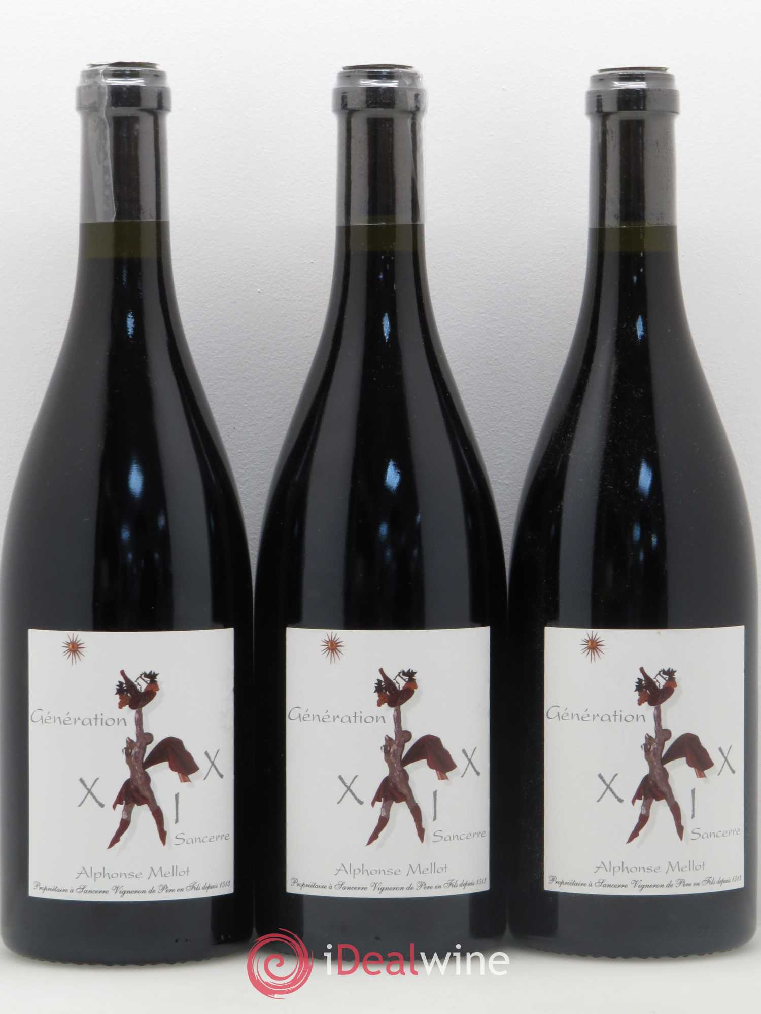 Sancerre Génération XIX Alphonse Mellot 2010 - Lot de 3 bouteilles - 0