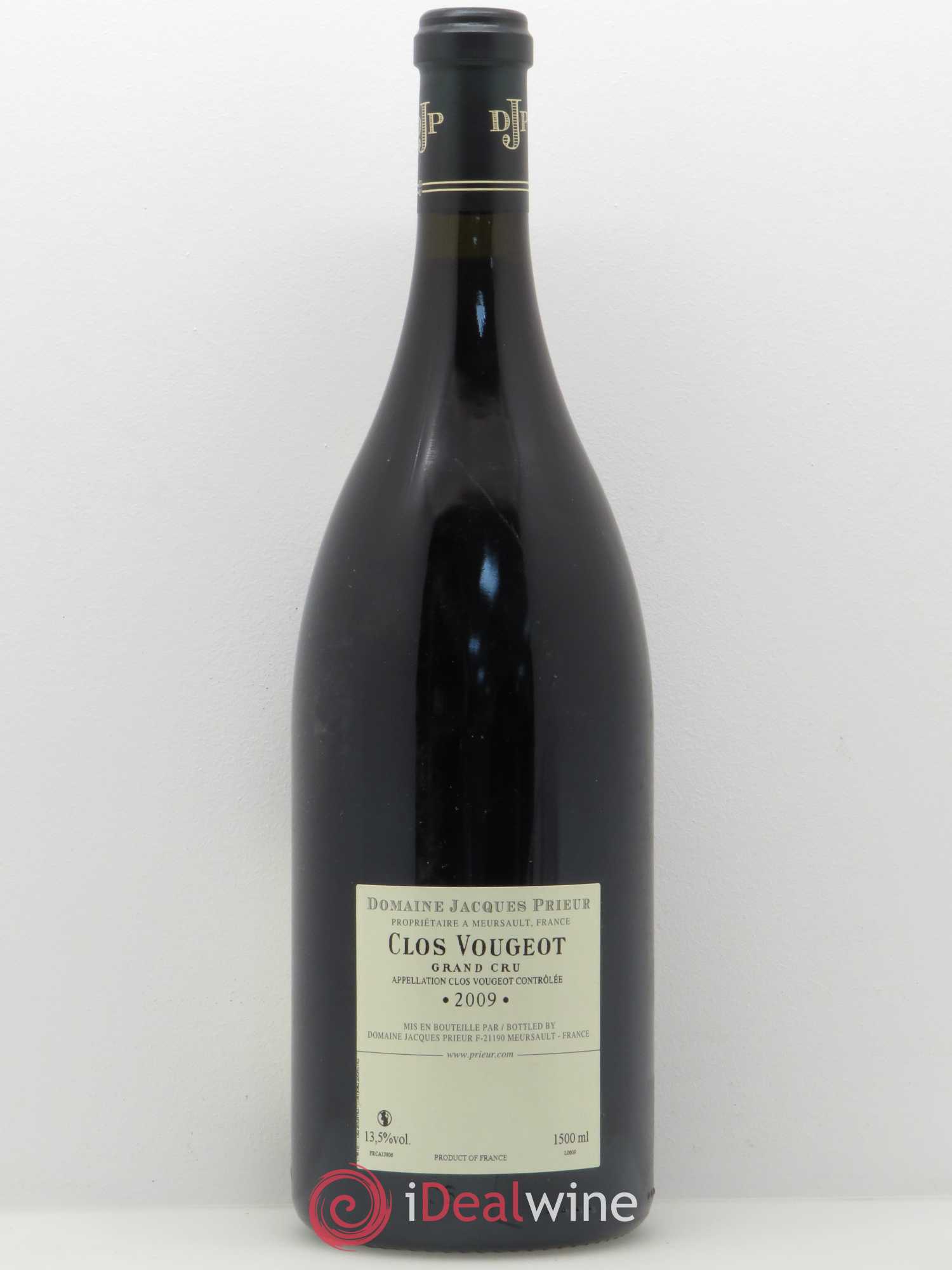 Clos de Vougeot Grand Cru Jacques Prieur (Domaine) 2009 - Lot de 1 magnum - 1