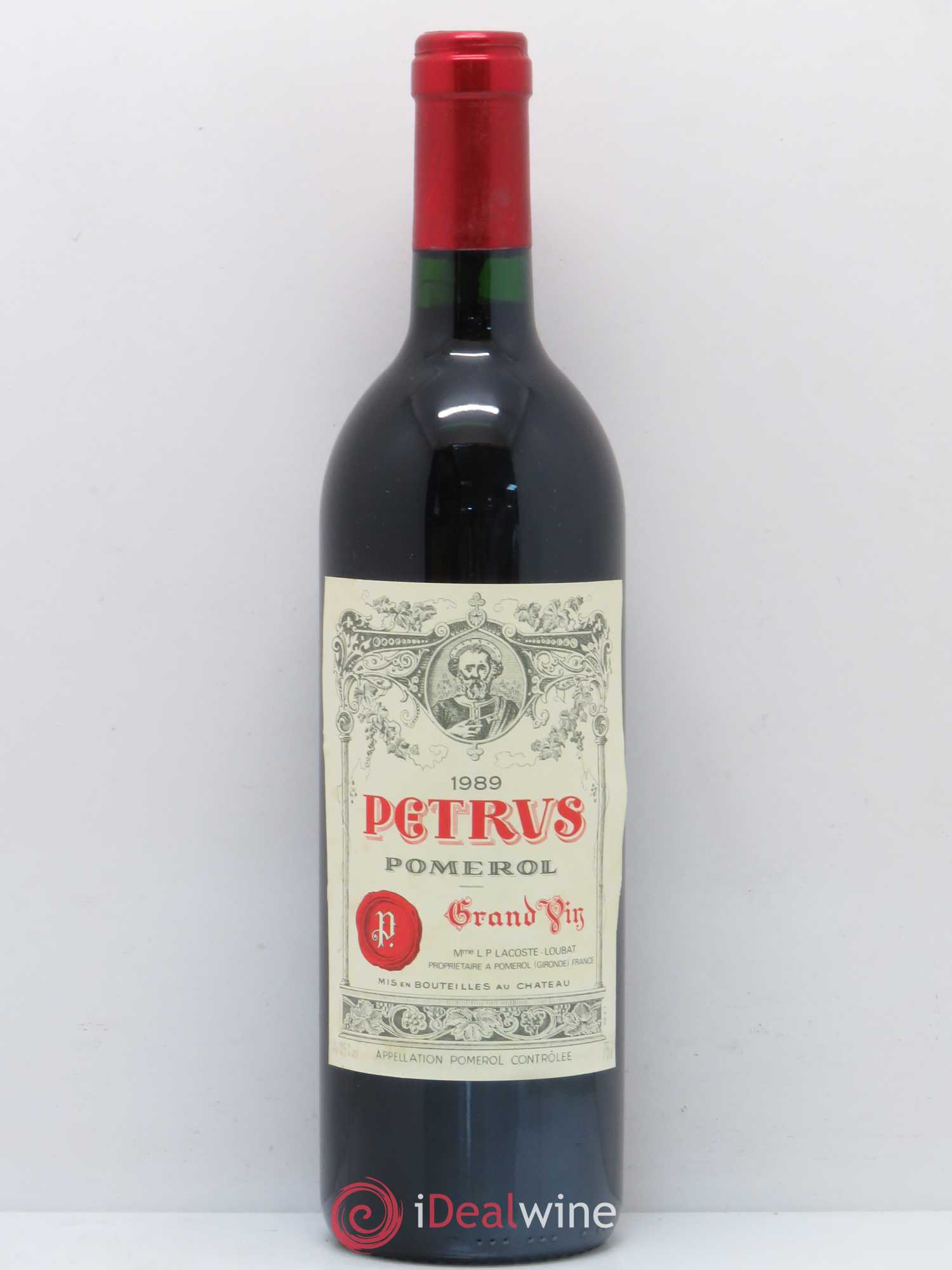 Petrus 1989 - Lot de 1 bouteille - 0