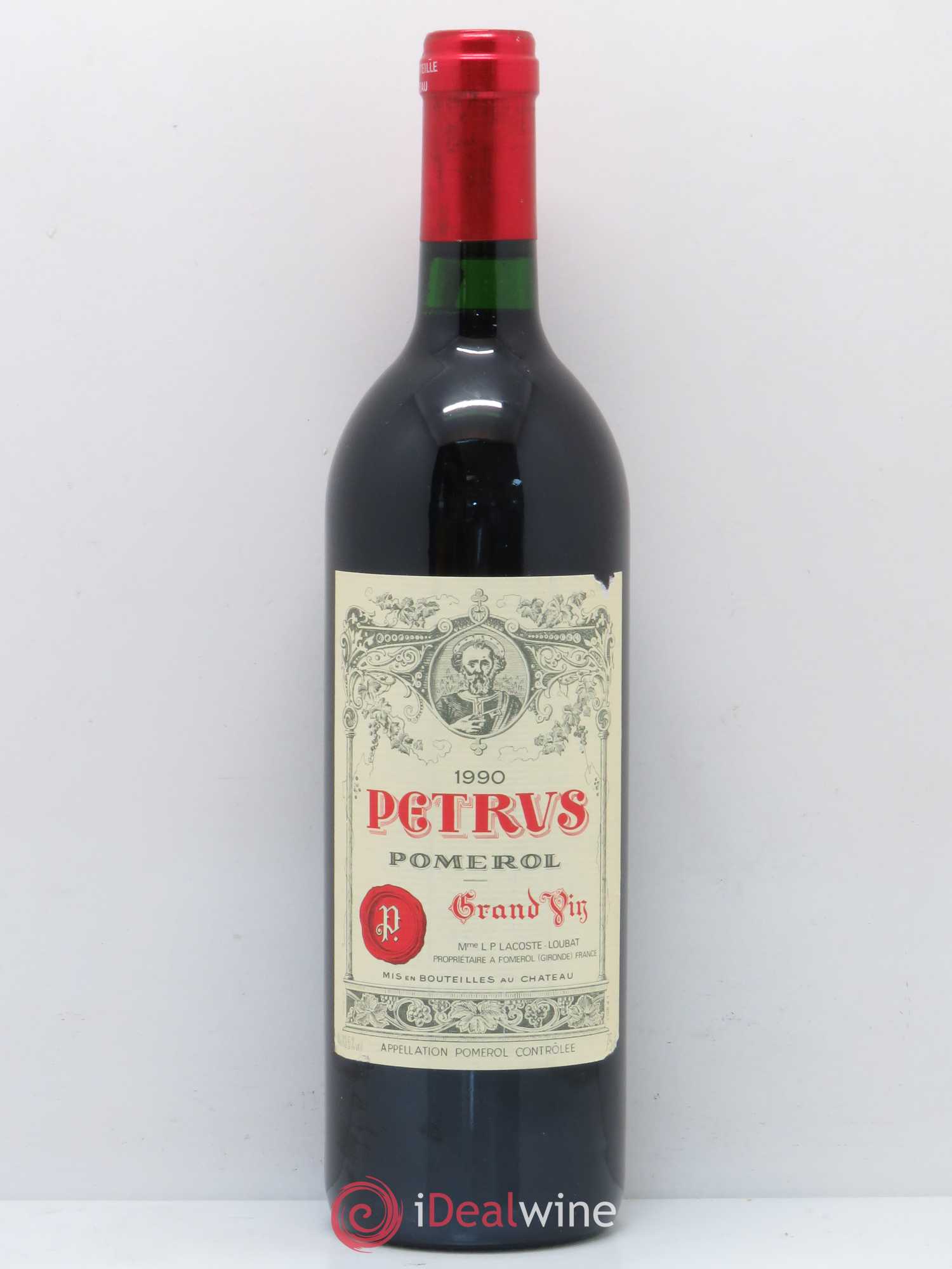Petrus 1990 - Lot de 1 bouteille - 0