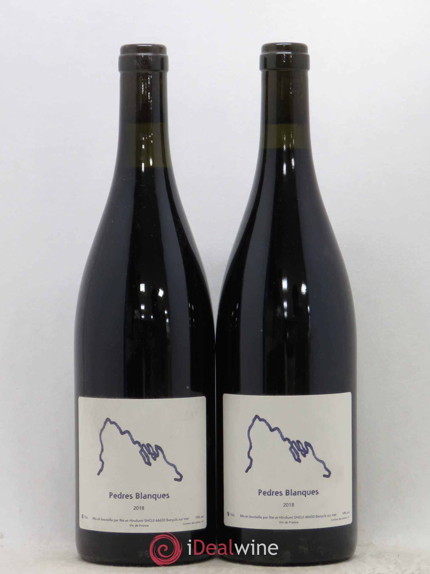 Vin de France Pedres Blanques Rié et Hirofumi Shoji 2018 - Lot de 2 bouteilles - 0