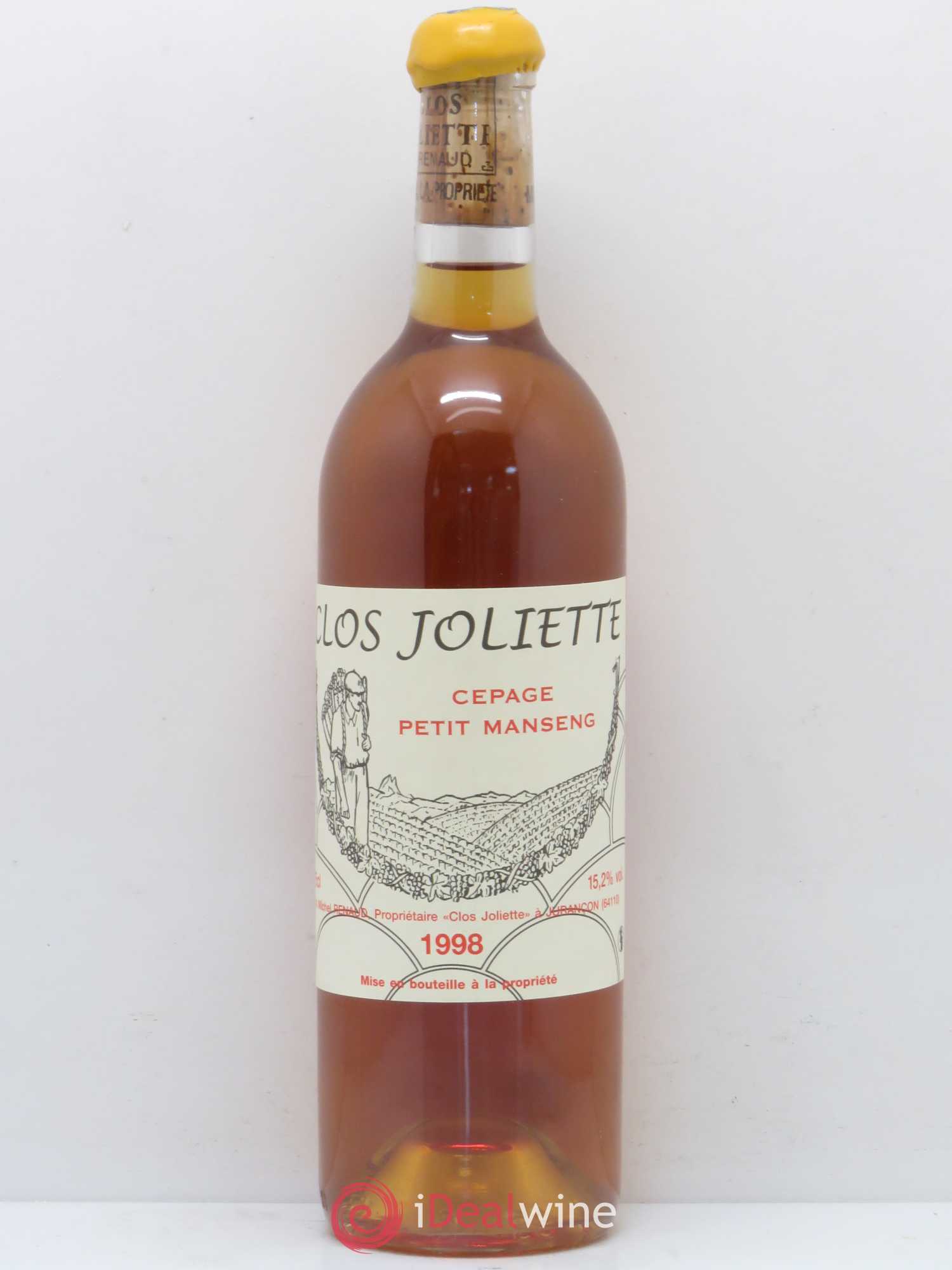 Jurançon Clos Joliette 1998 - Posten von 1 Flasche - 0
