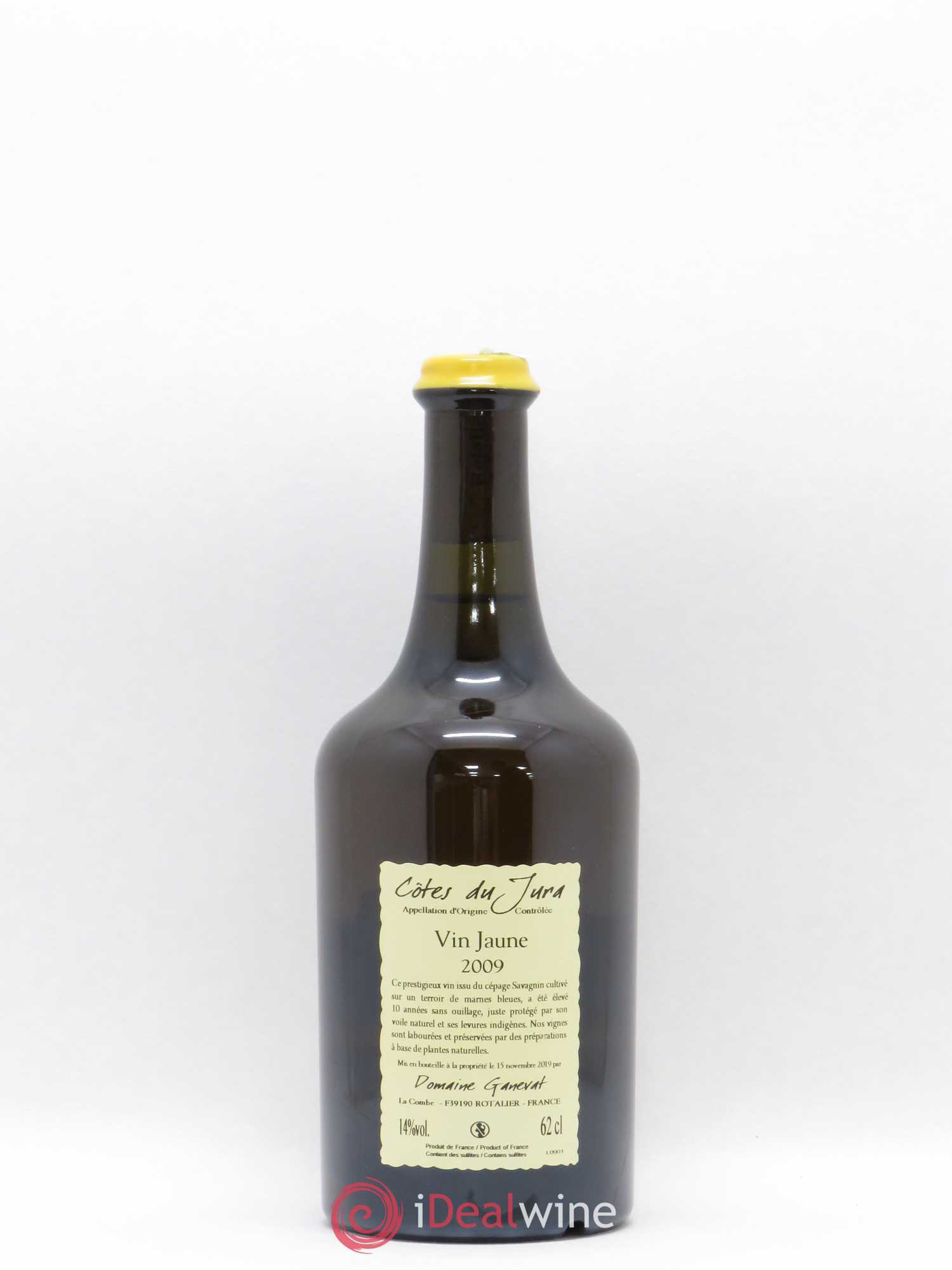 Côtes du Jura Vin Jaune Jean-François Ganevat (Domaine) 2009 - Lot de 1 bouteille - 1