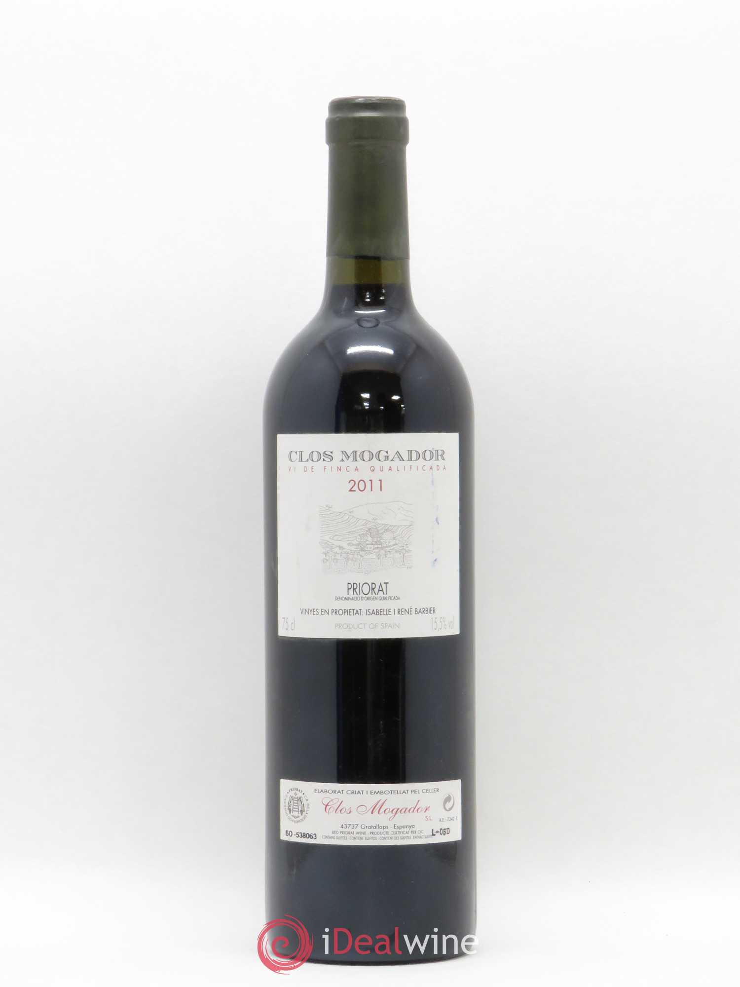 Priorat Clos Mogador DOCA René Barbier 2011 - Posten von 1 Flasche - 0