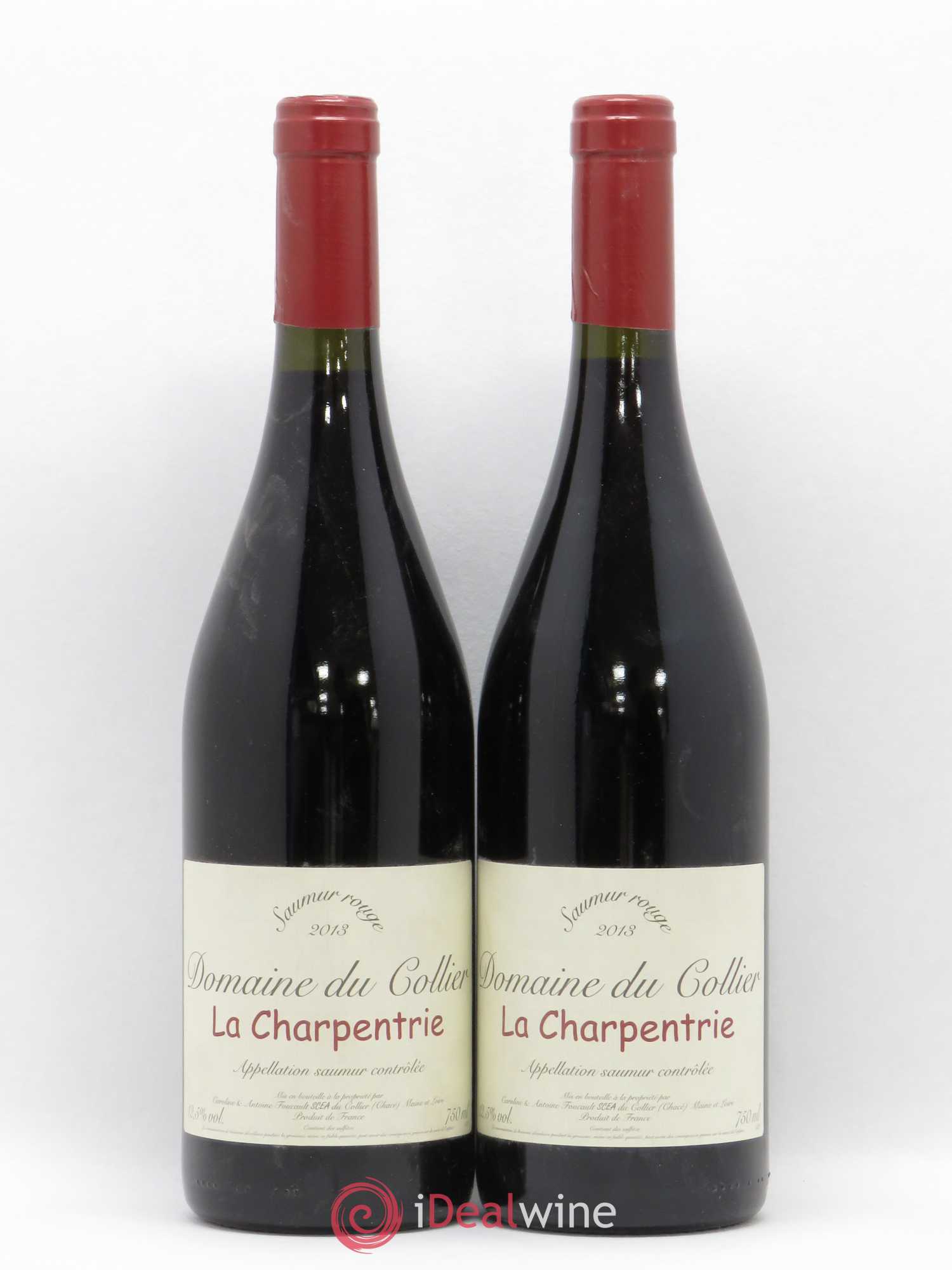 Saumur La Charpentrie Domaine du Collier 2013 - Lot de 2 bouteilles - 0