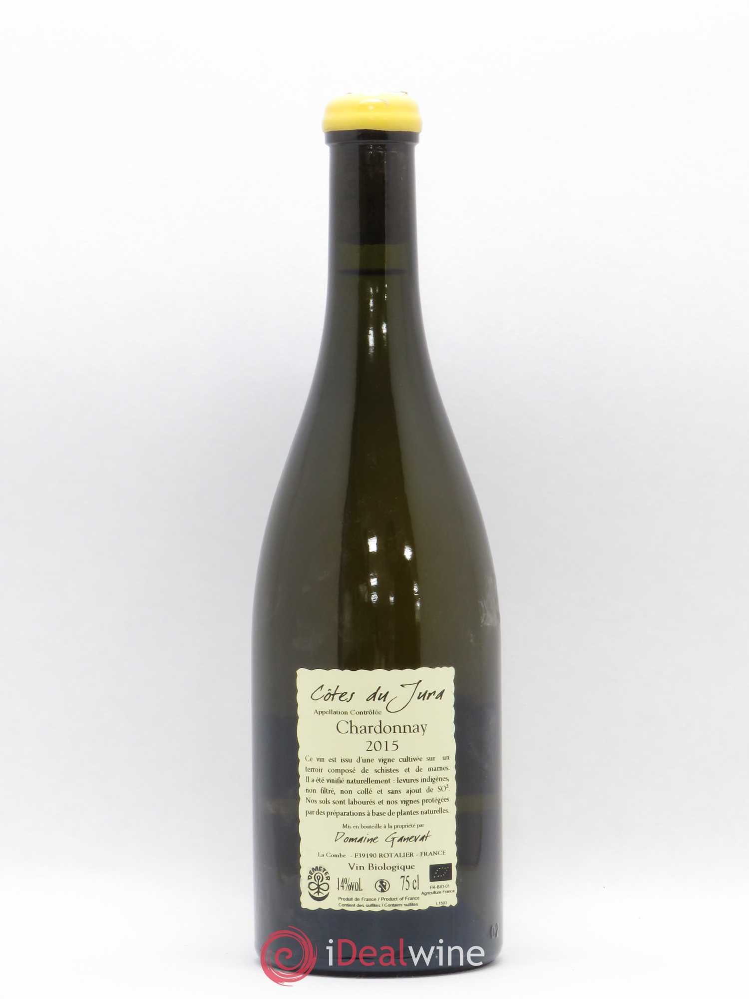 Côtes du Jura Grusse en Billat Jean-François Ganevat (Domaine) 2015 - Lot de 1 bouteille - 1