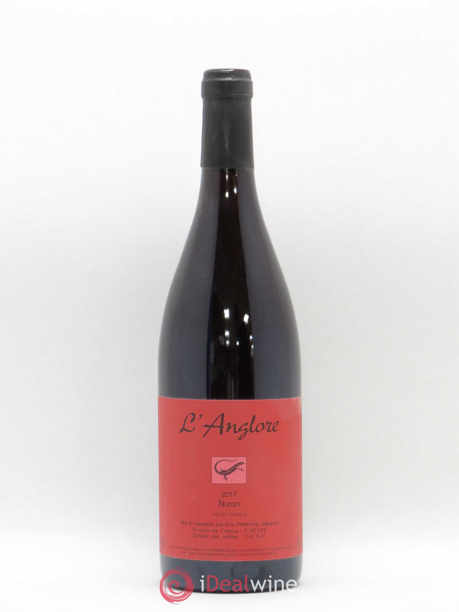 Vin de France Nizon L'Anglore 2017 - Lot de 1 bouteille - 0