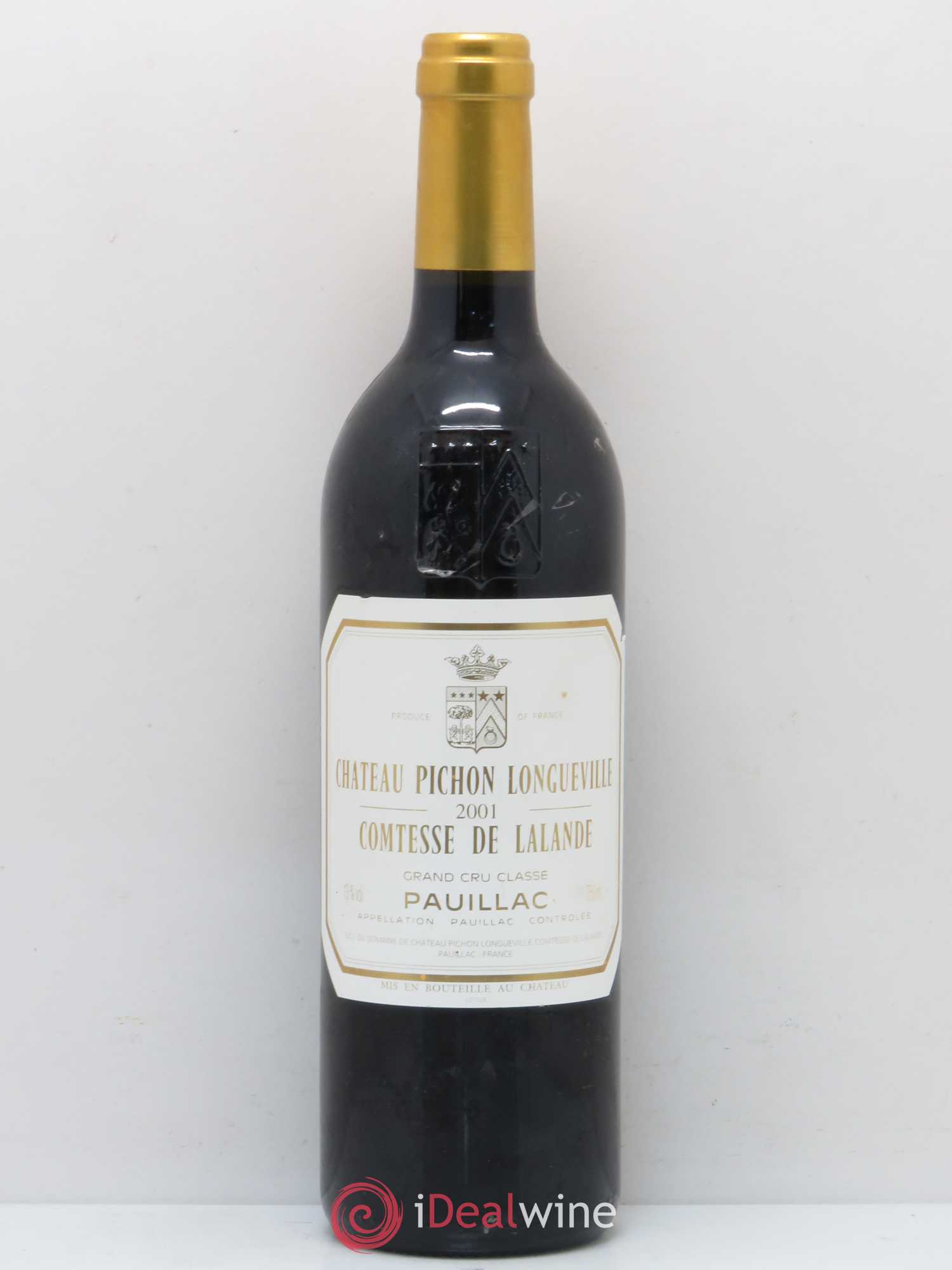 Château Pichon Longueville Comtesse de Lalande 2ème Grand Cru Classé 2001 - Lot de 1 bouteille - 0